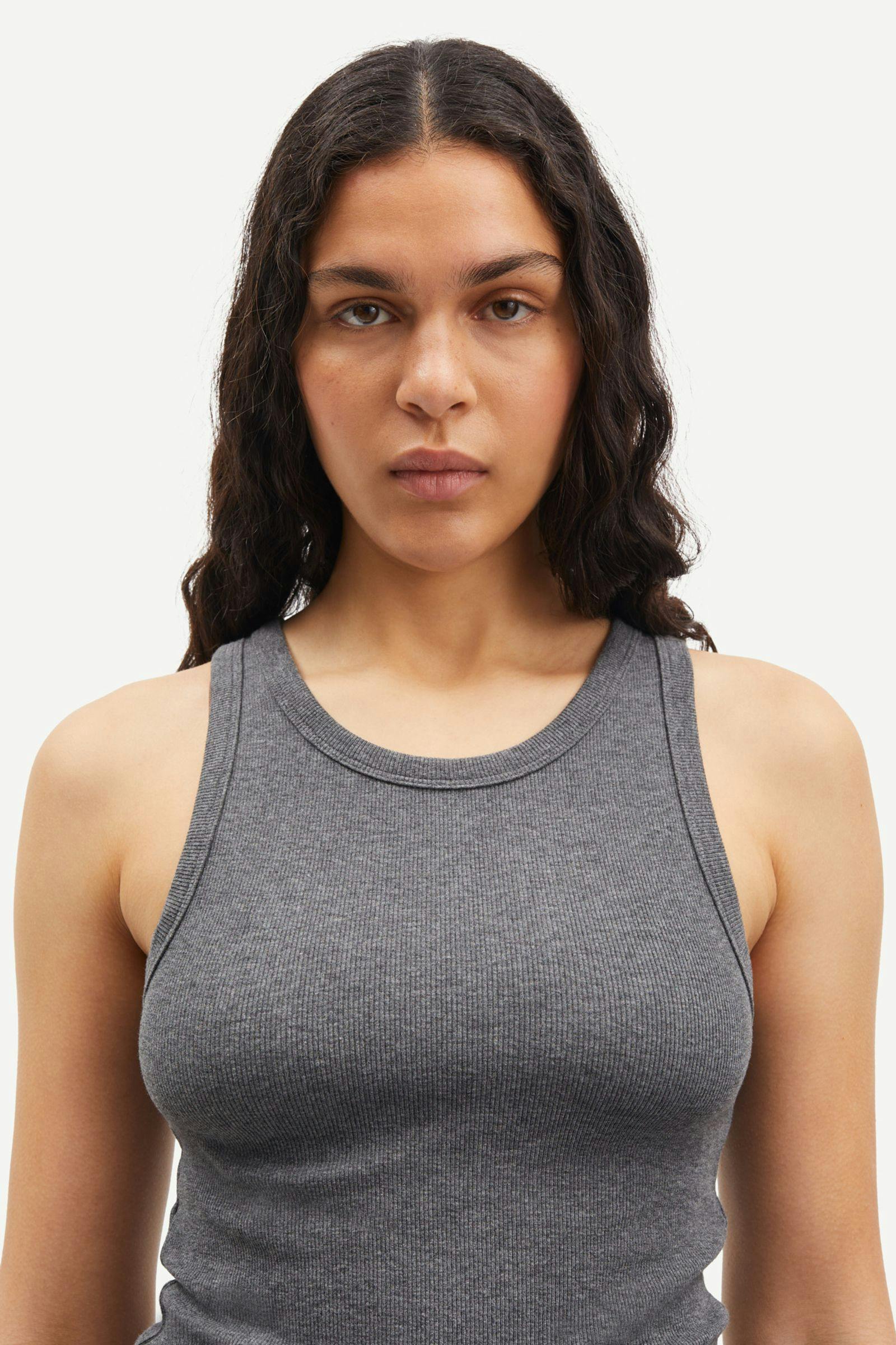 Alexo tank 7542 Dark grey mel.