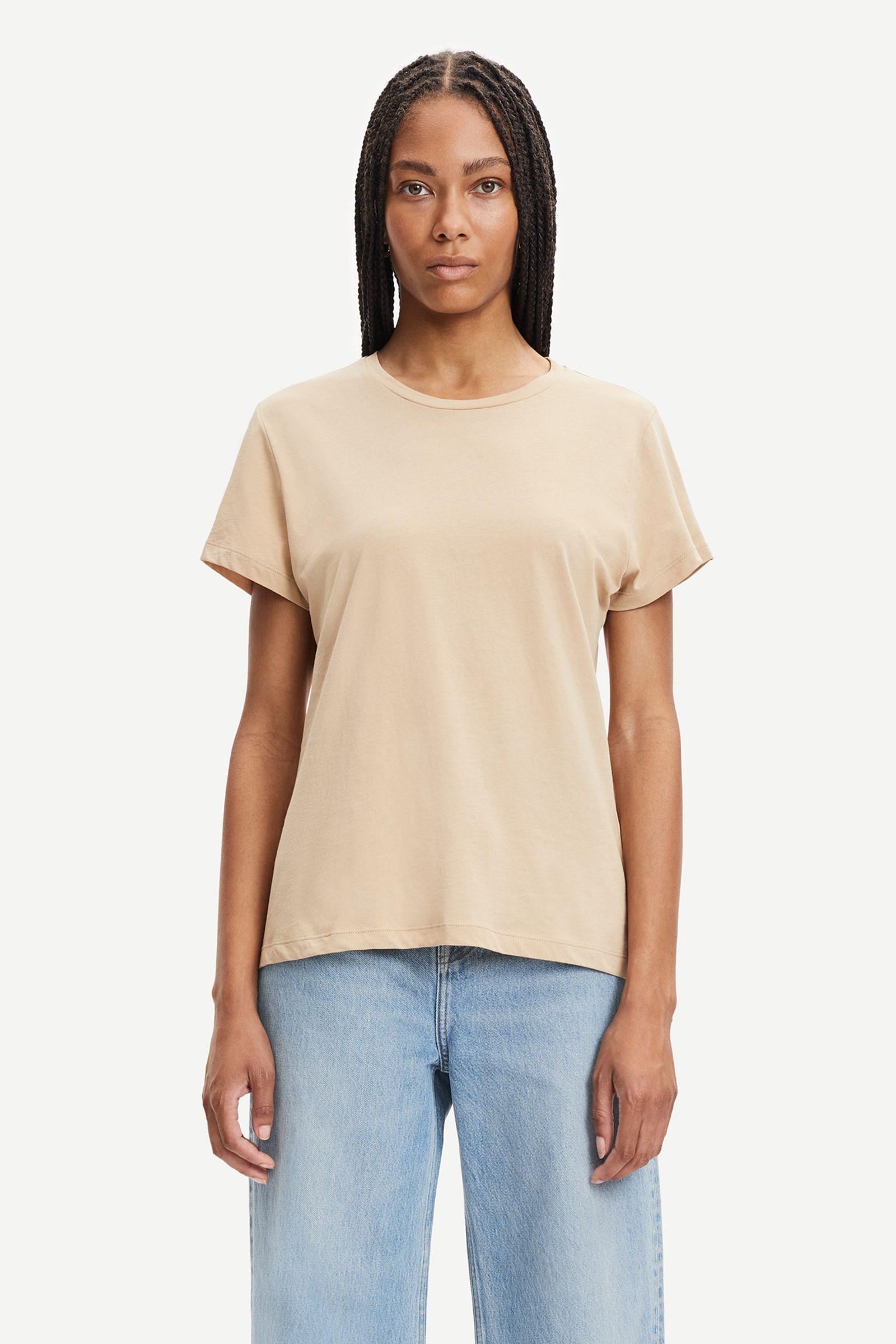 Solly tee solid 205 HUMUS