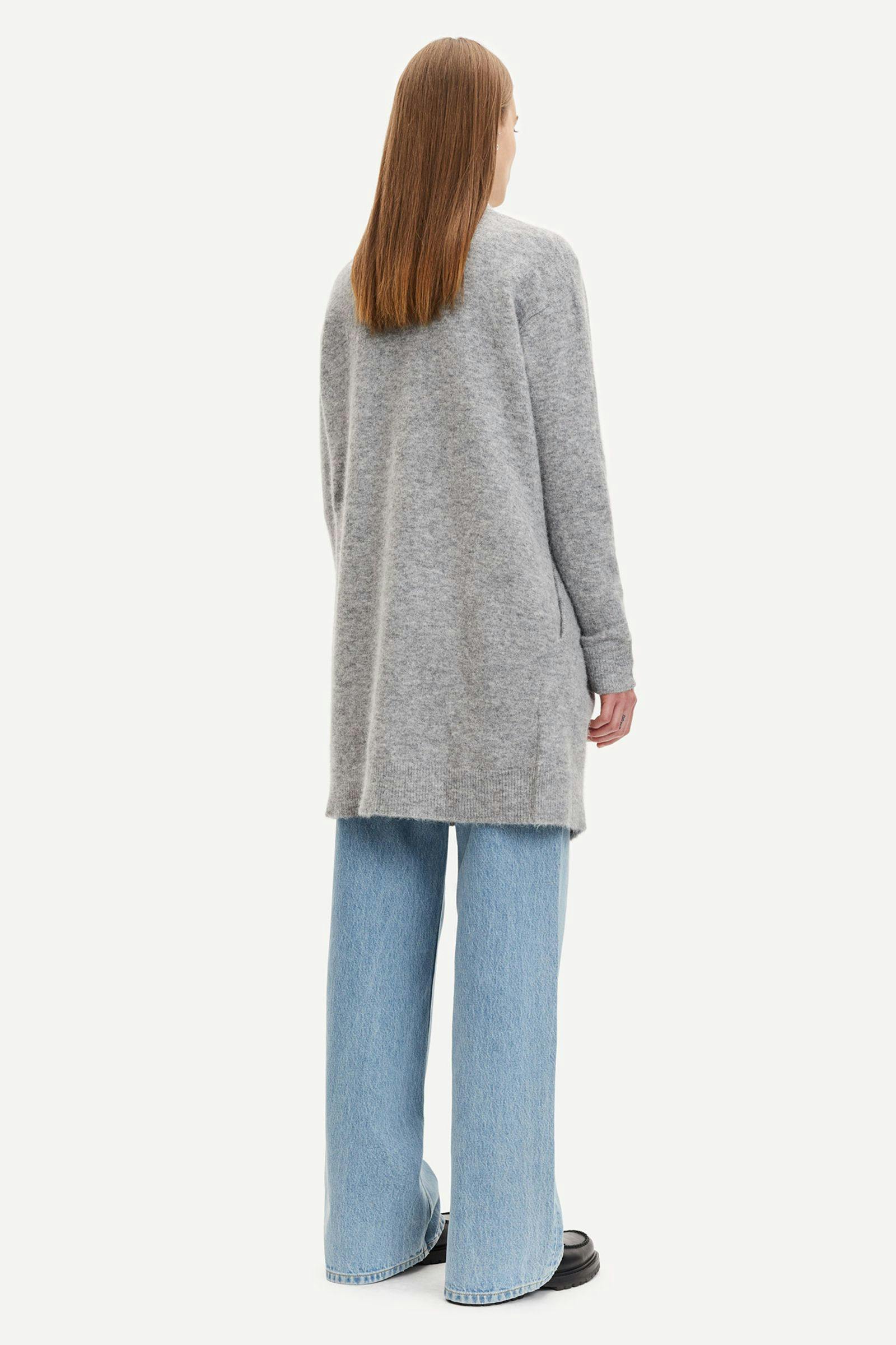 Nor cardigan 7355 Grey mel.