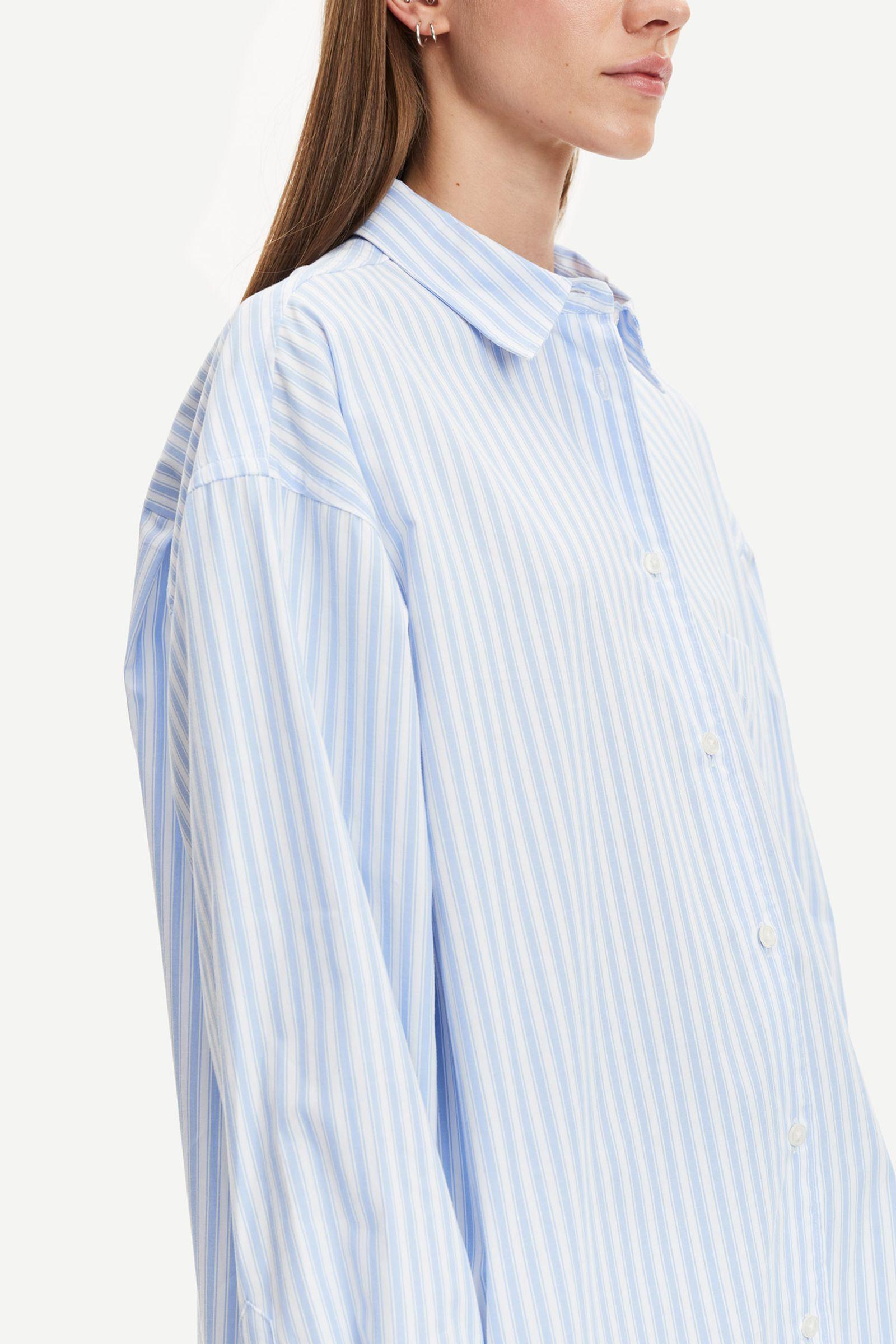 Luana shirt 13072 DUSTY BLUE ST.