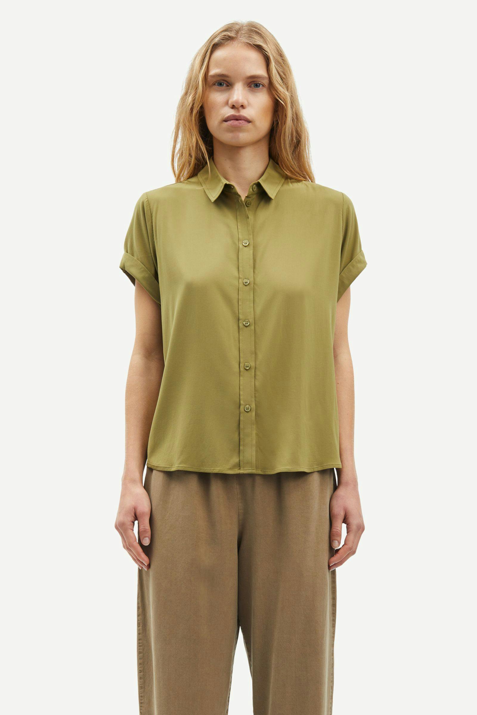 Majan ss shirt 9942 Olive Drab