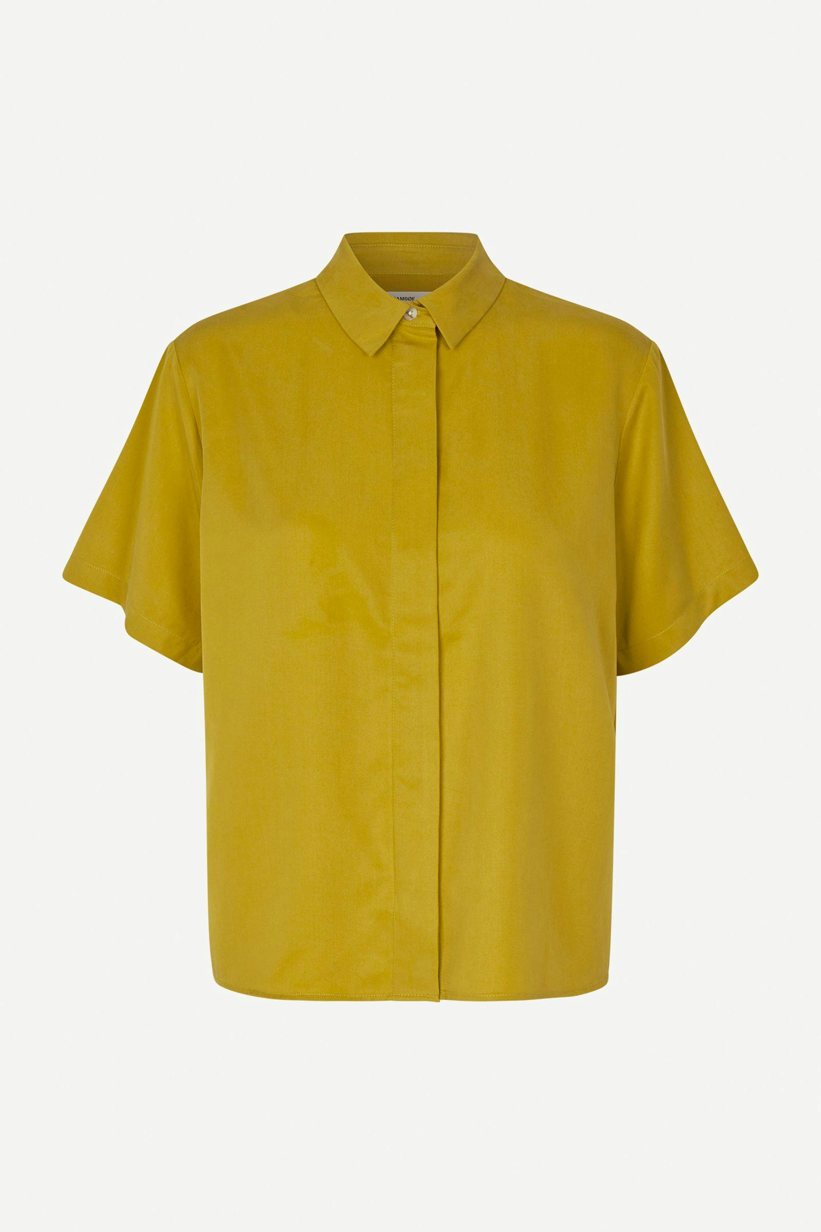 Mina ss shirt 14028 Green Sulphur