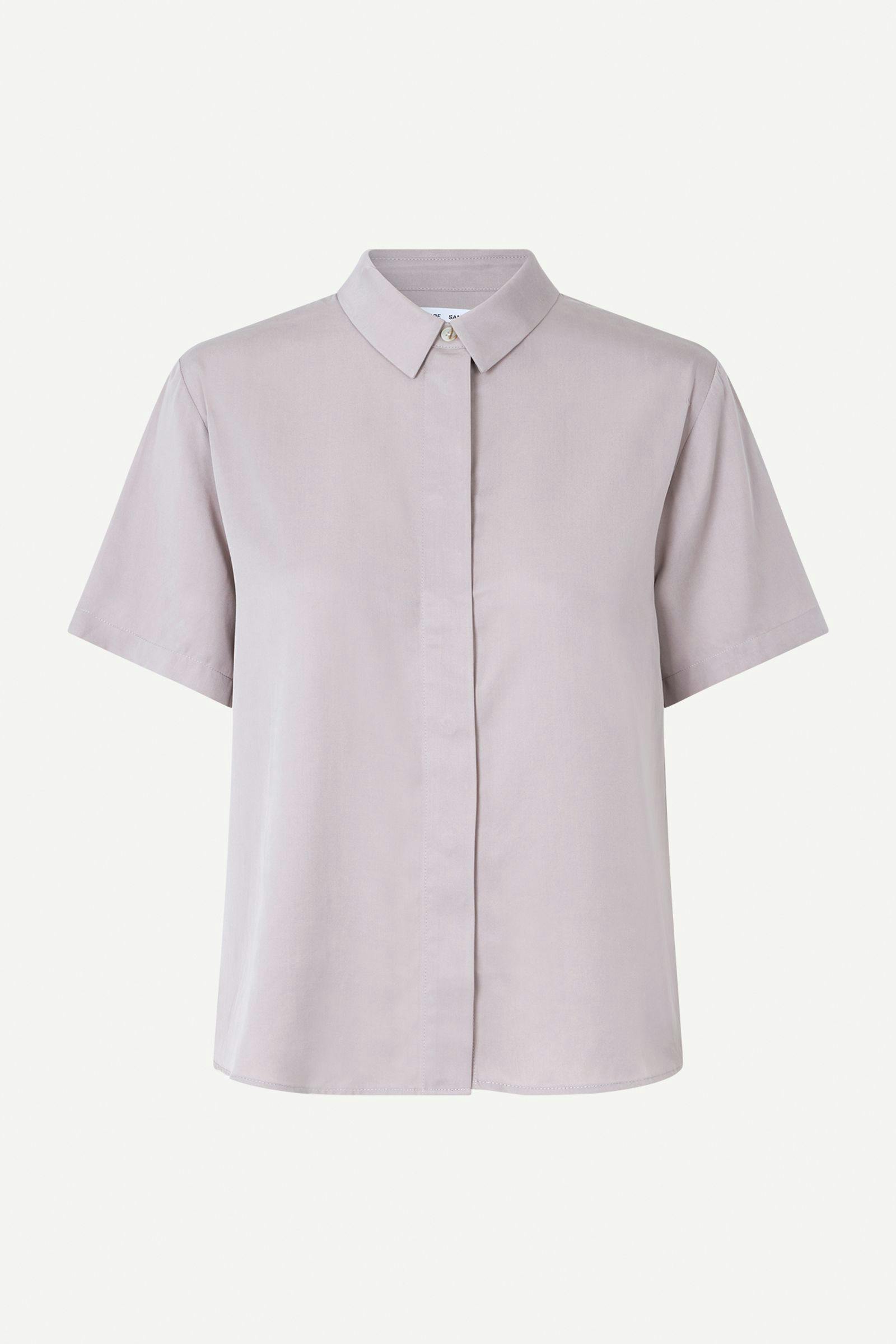 Mina ss shirt 14028 Gull Gray