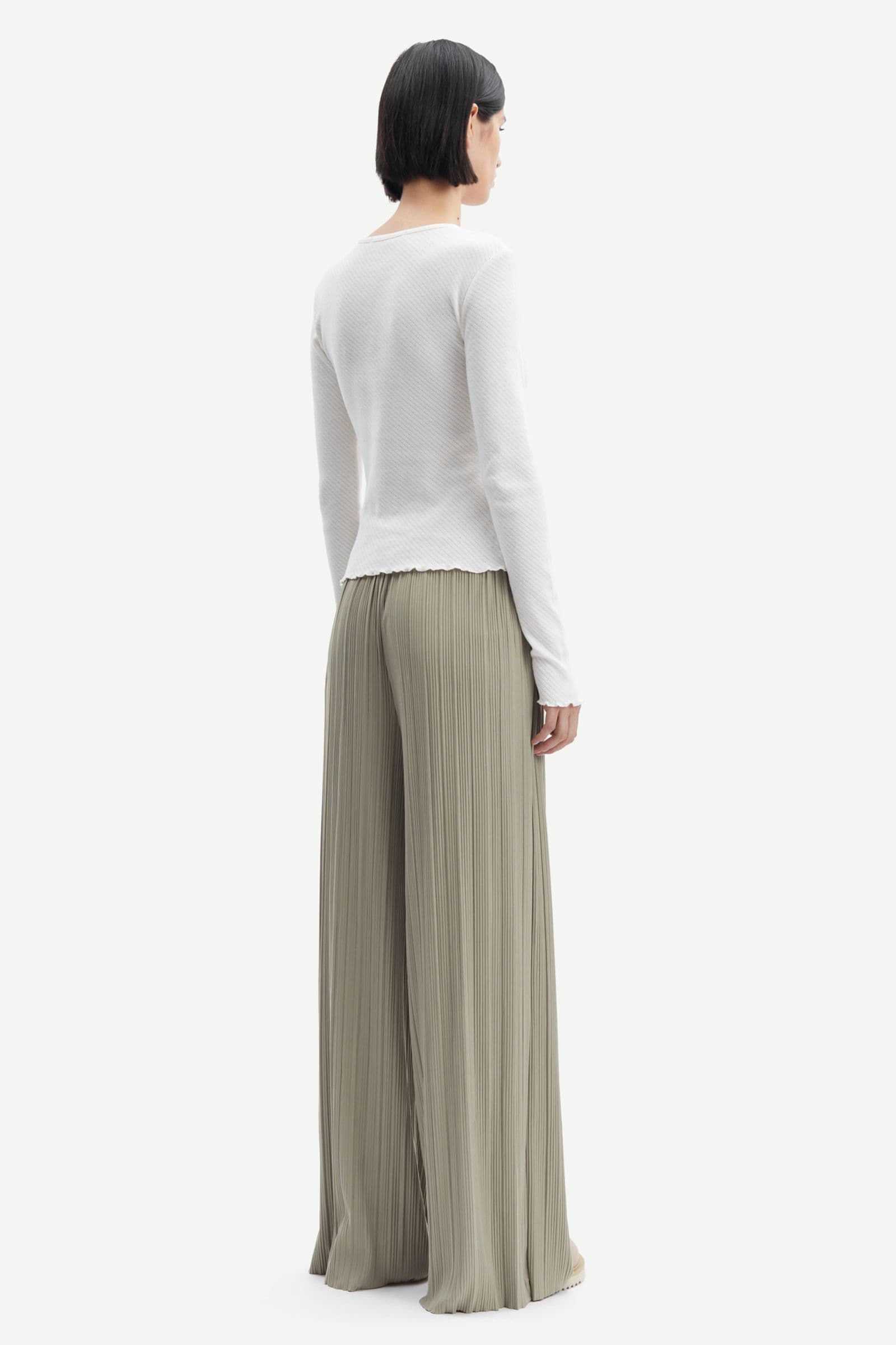 Uma trousers 10167 Silver Sage