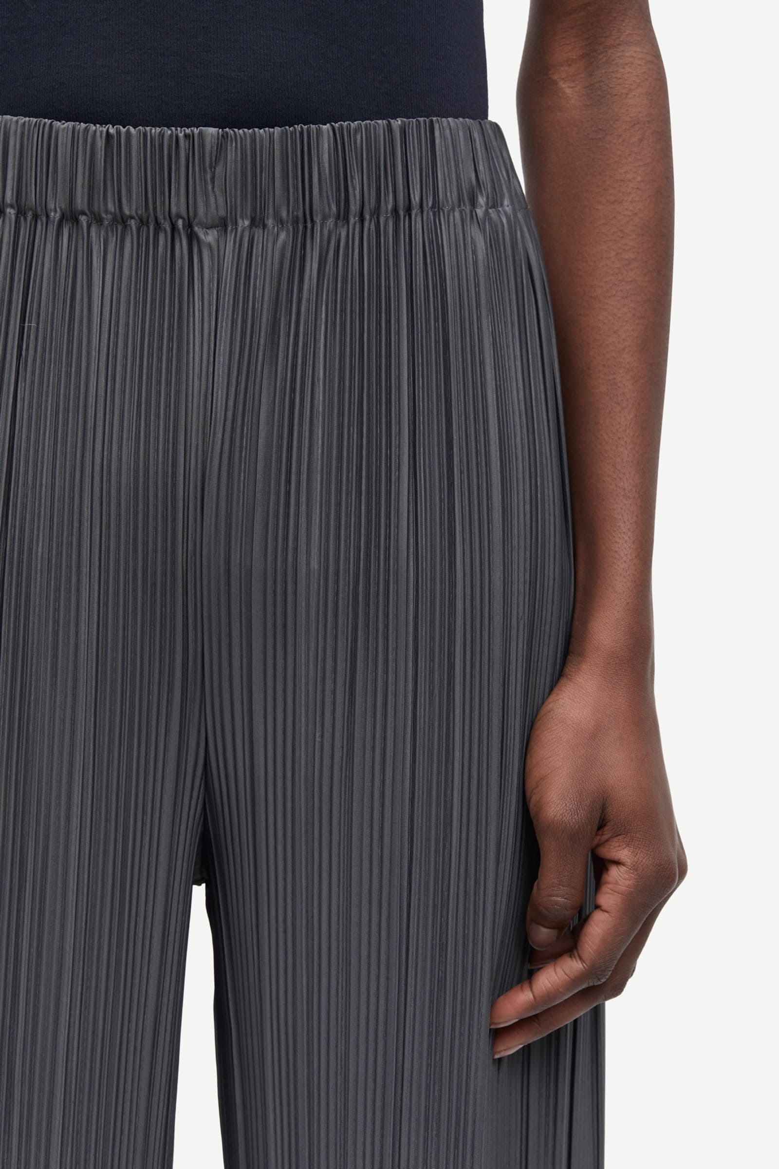 Uma trousers 10167 Gray Pinstripe