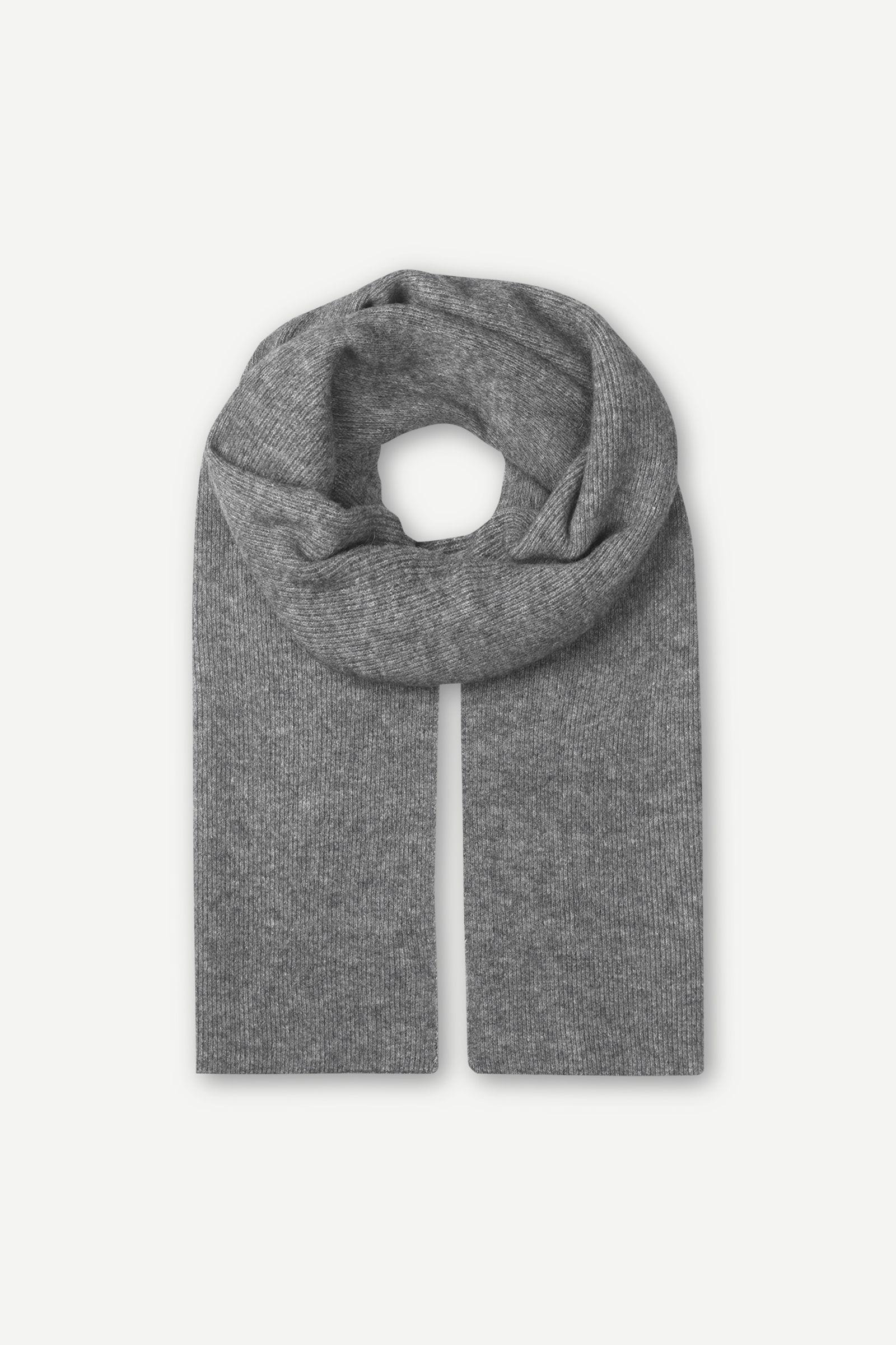 Nor x scarf 7355 Dark grey mel.