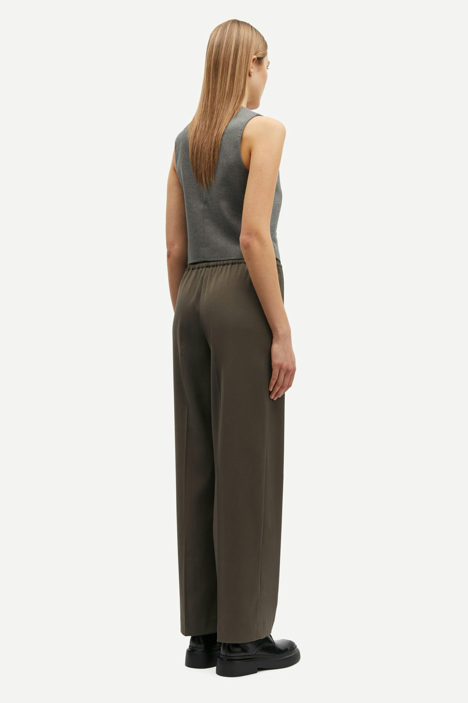 Julia trousers 14635 Black Olive