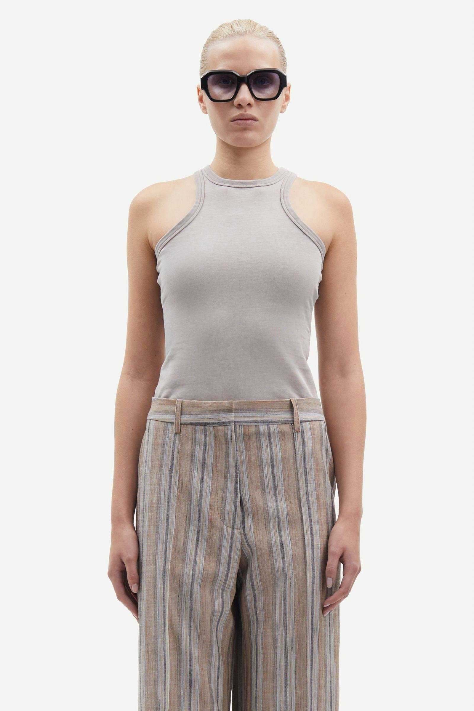 Helene tank top 11725 Gull Gray