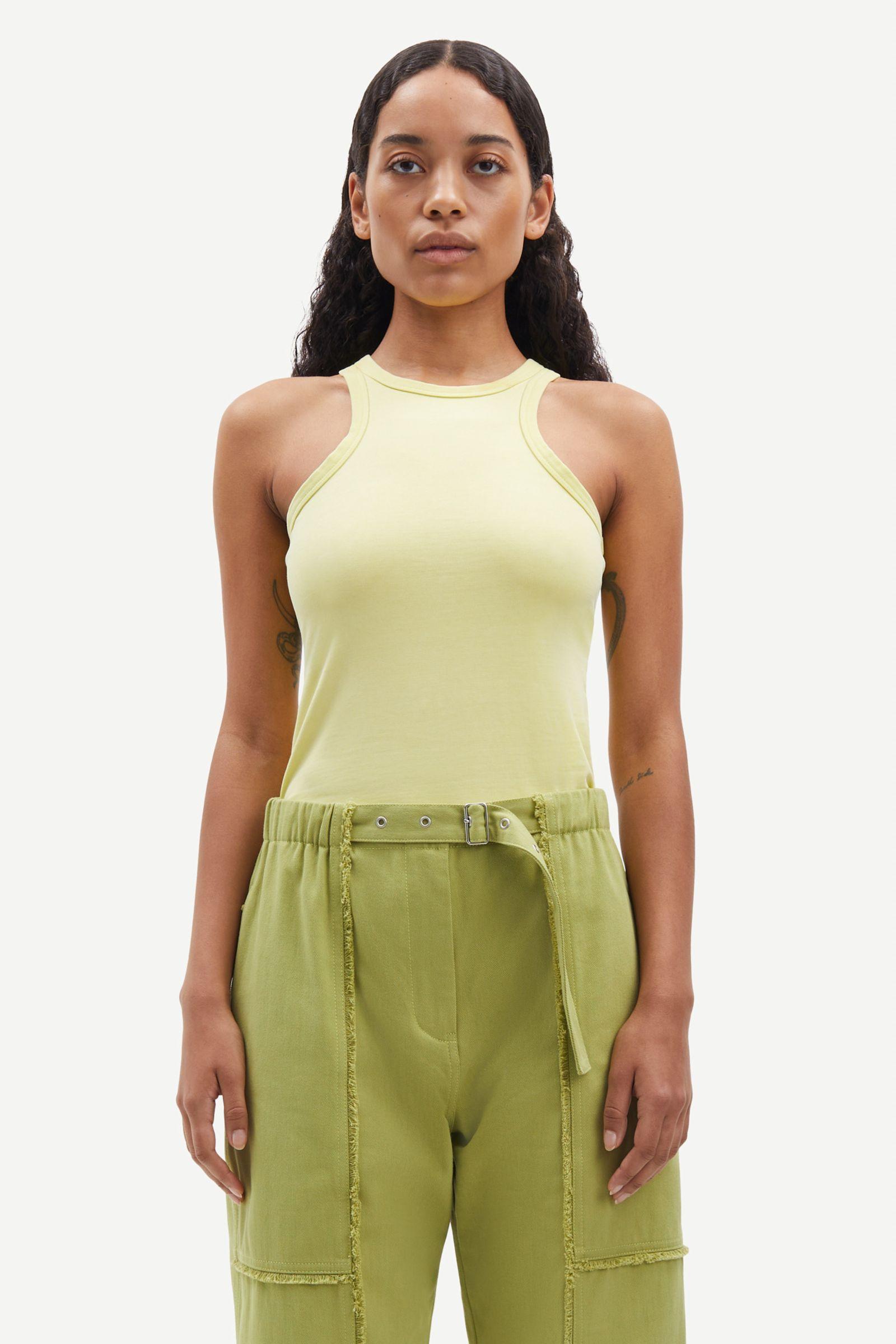 Helene tank top 11725 Mellow Green