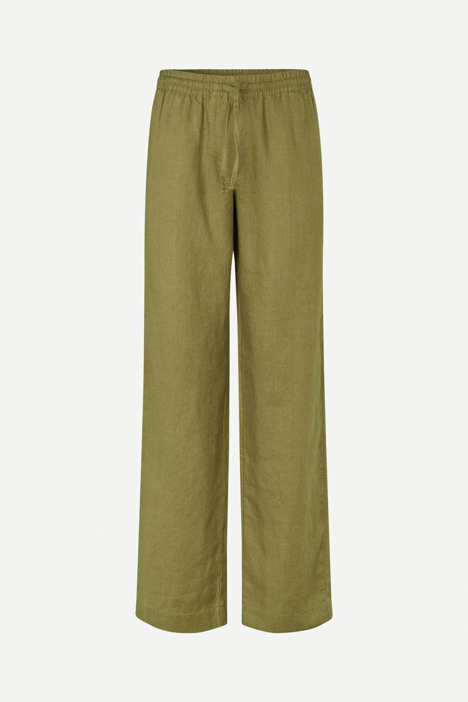 Hoys string trousers 14329 Olive Drab