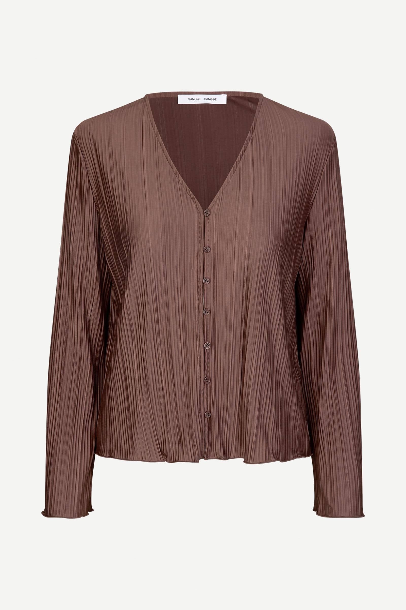 Sauma blouse 10167 Brown Stone