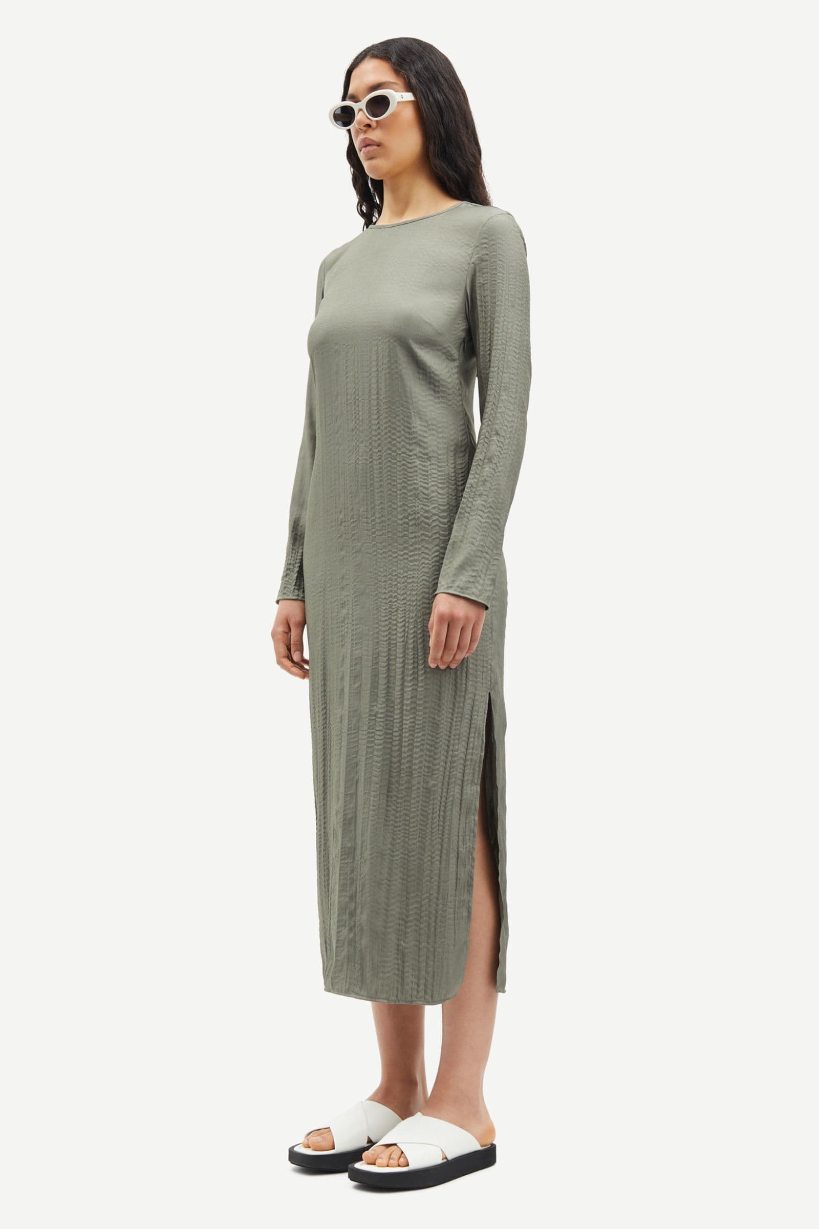 Saisabel dress 15158 Dusty Olive