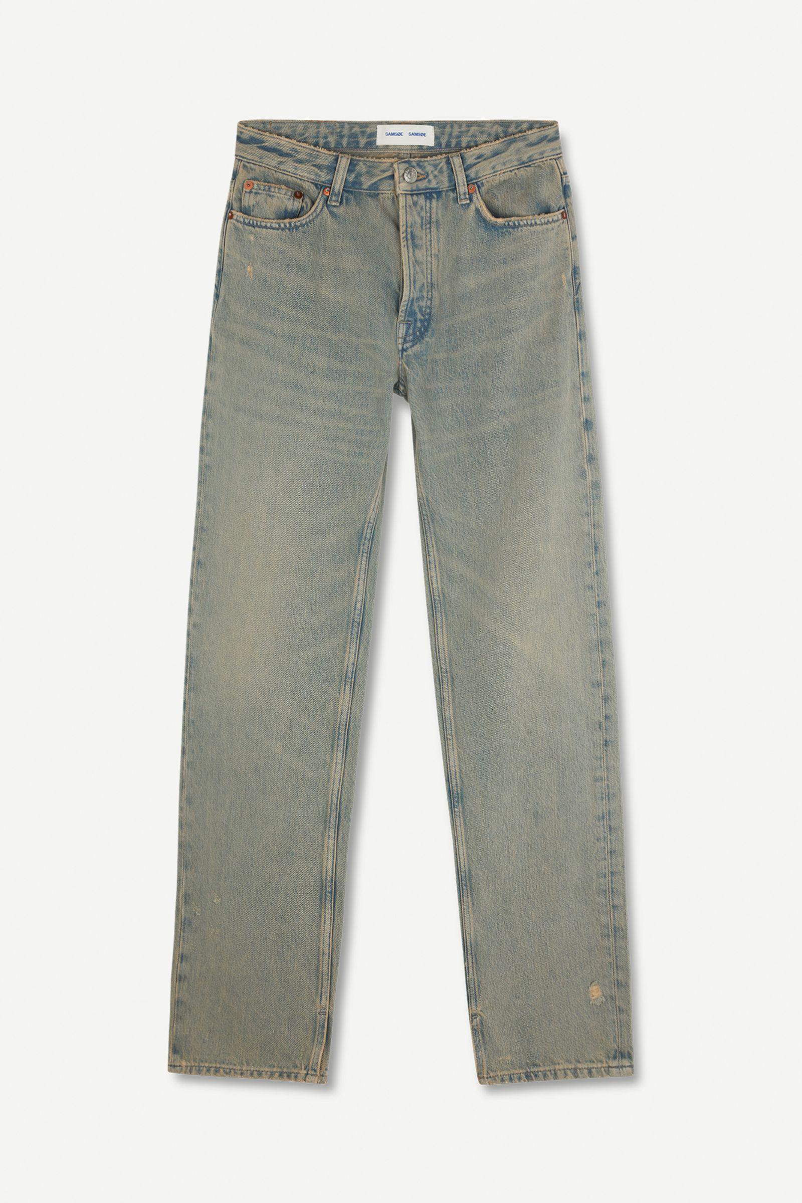 Sasusan split jeans 14811 Yellow dust