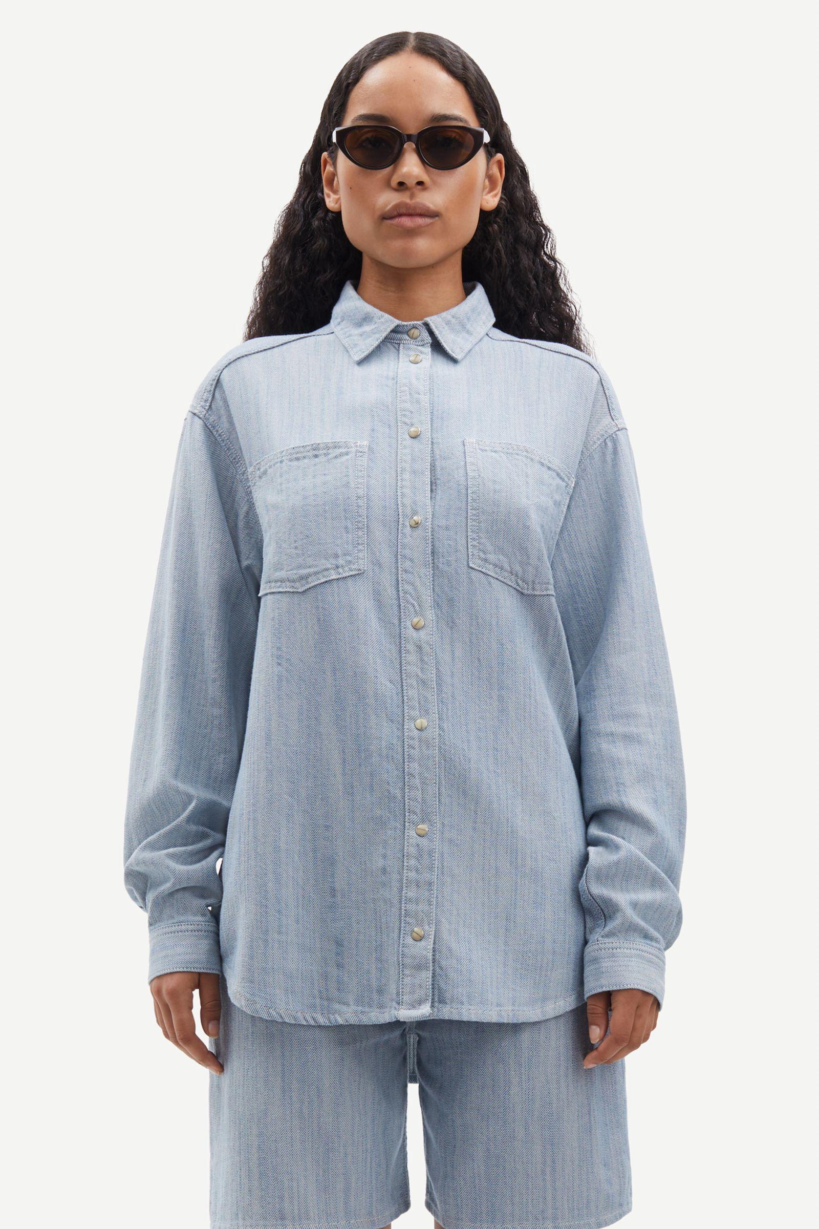 Saeleanor shirt 15215 BREEZE BLUE