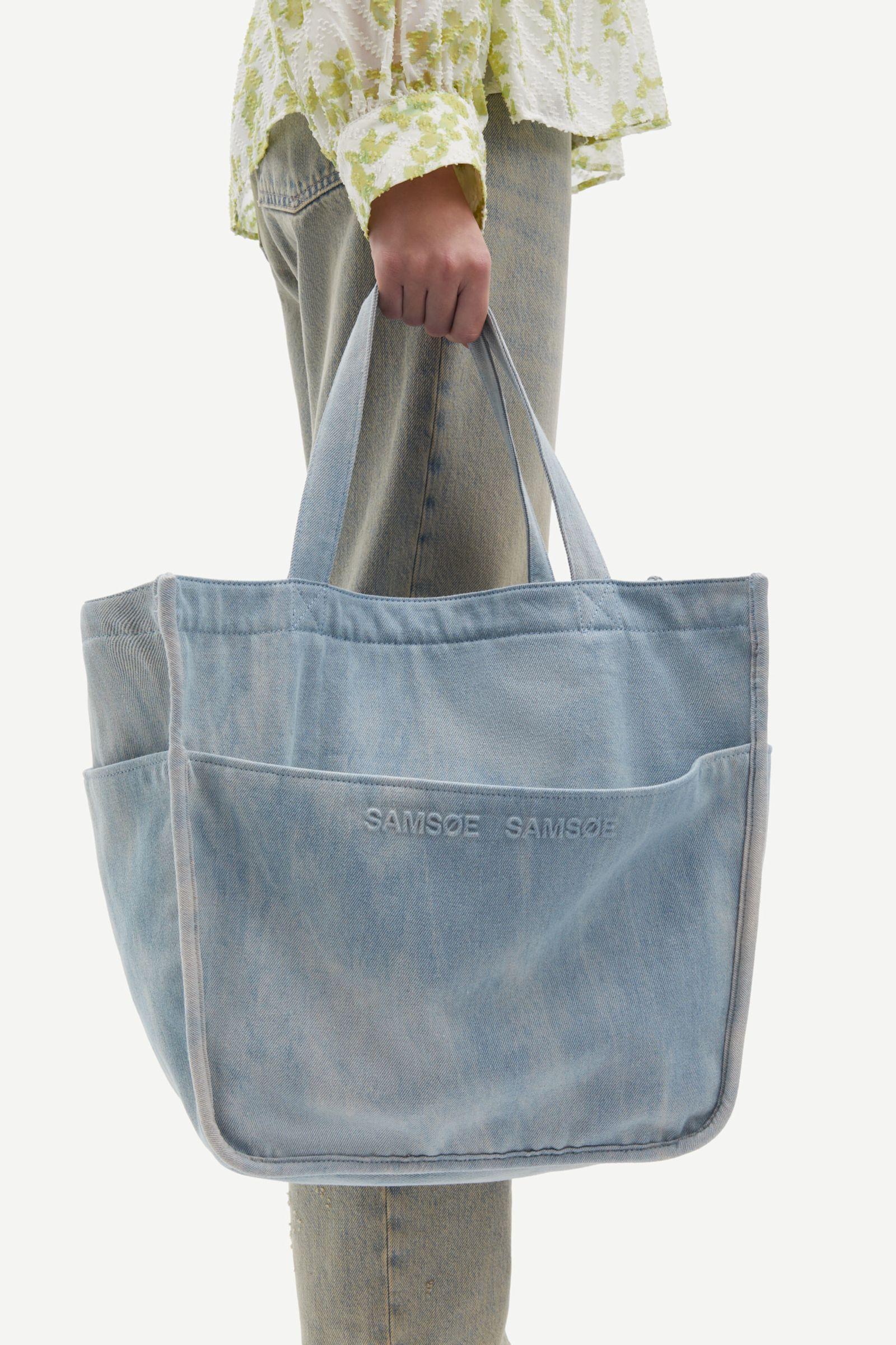 Sasheena tote L 15118 Light washed denim