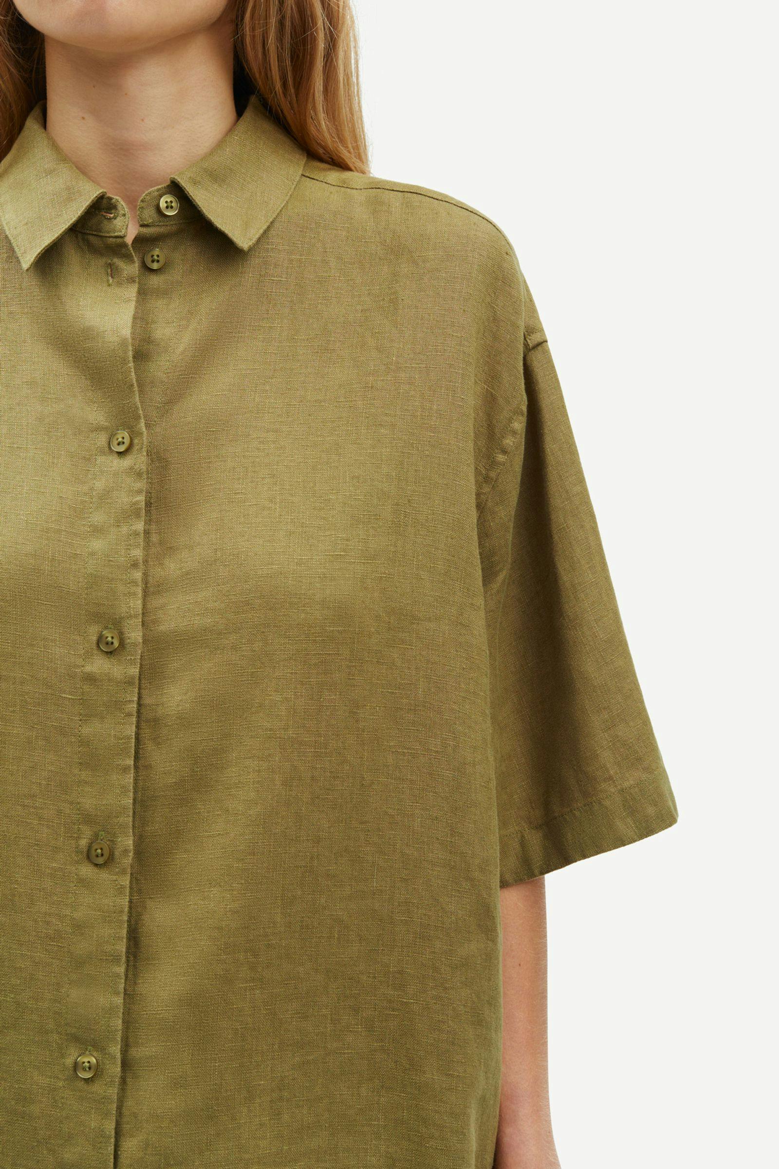 Salarika SS shirt 14329 Olive Drab