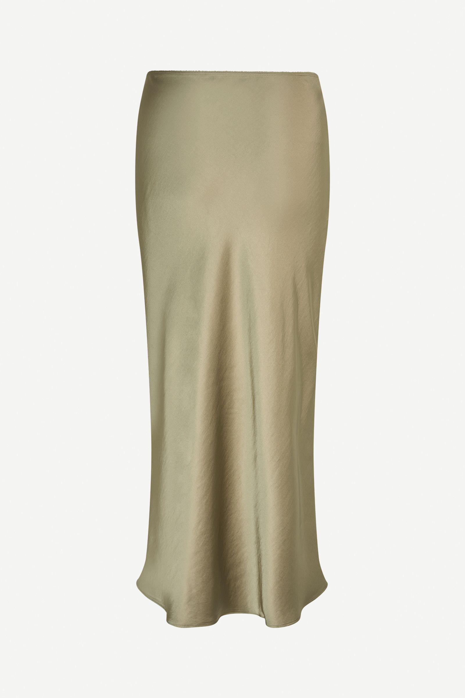 Saagneta long skirt 12956 Light Olive