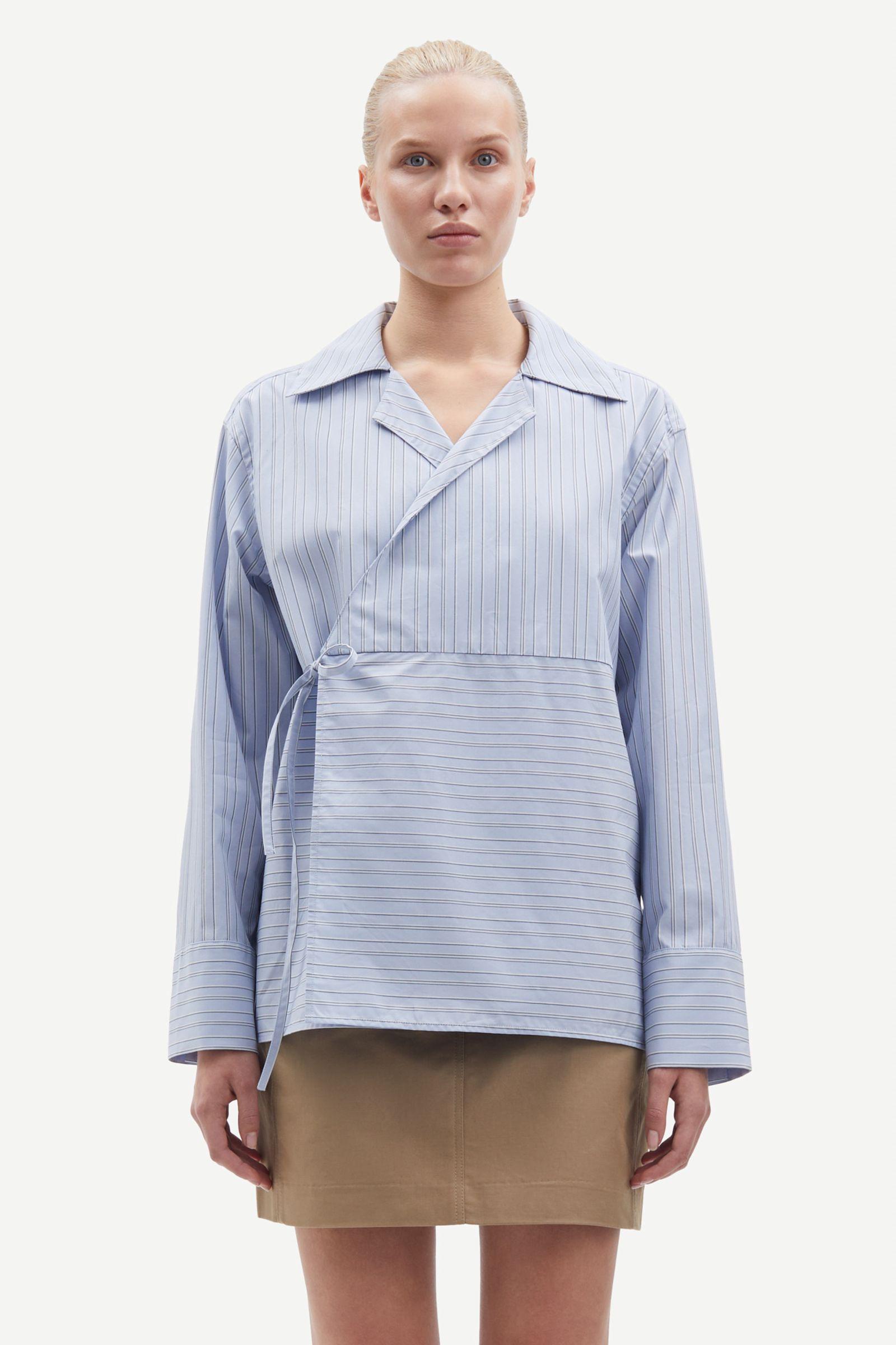 Sacala shirt 14644 Brunnera Blue Small St.