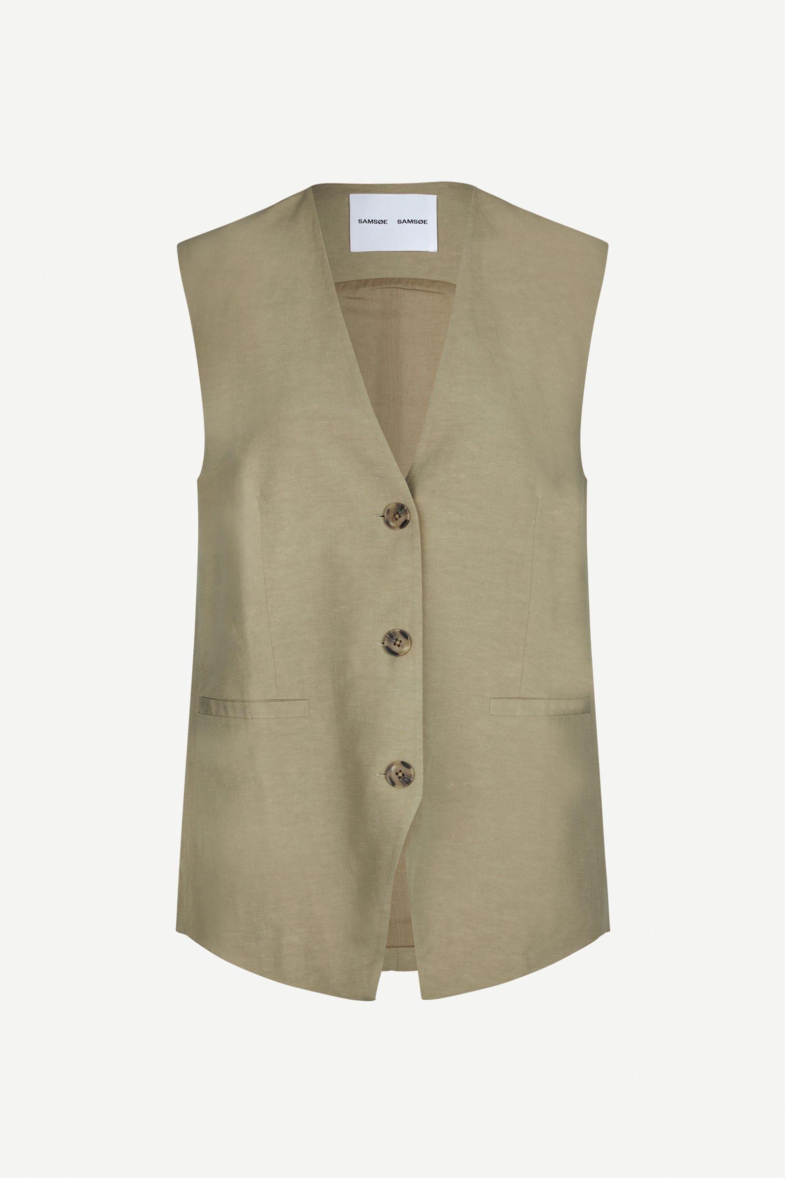 Saleni vest 15262 Light Olive