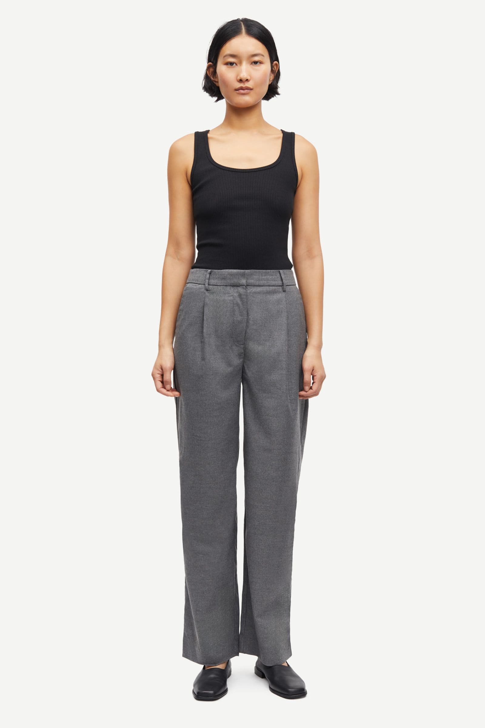 Saagneta trousers 14930 Grey Mel.