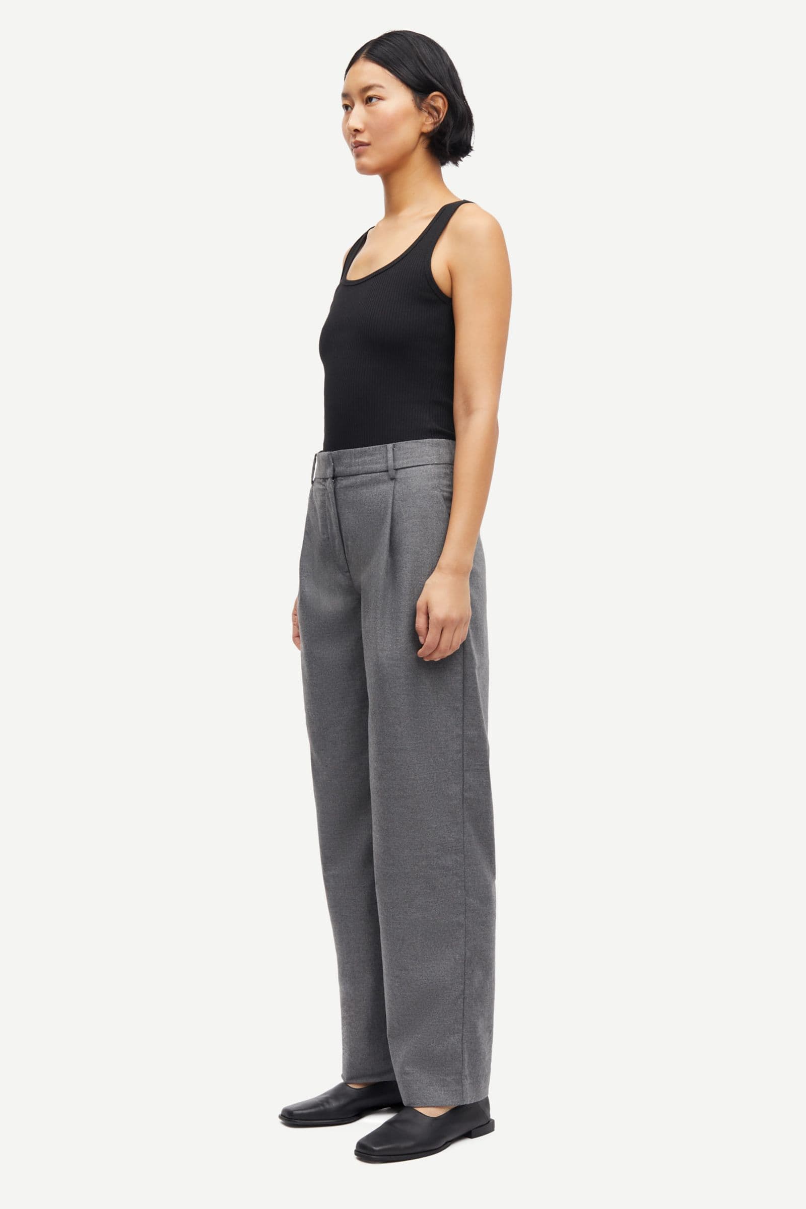 Saagneta trousers 14930 Grey Mel.