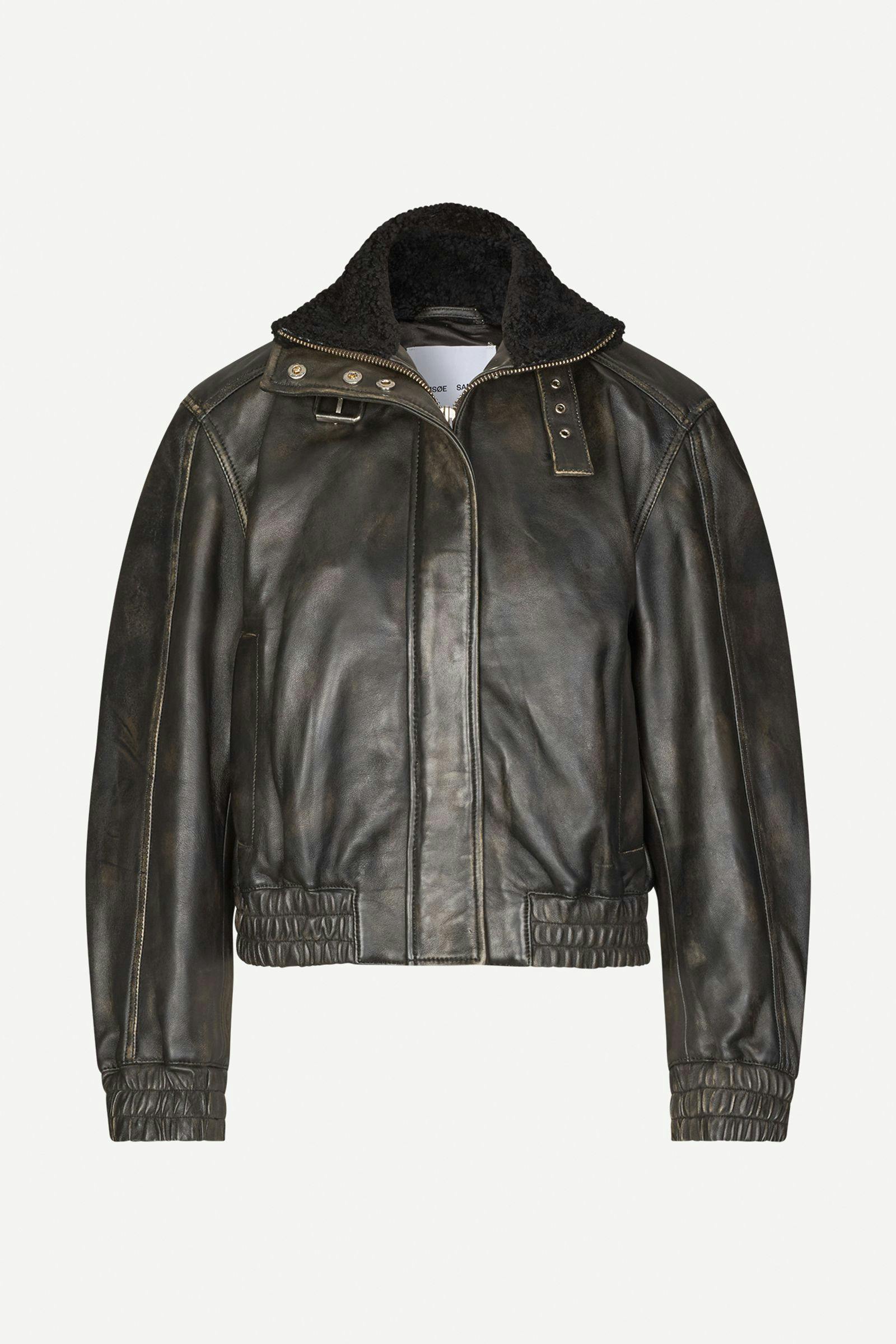 Sameadow bomber 15344 Washed Black Olive