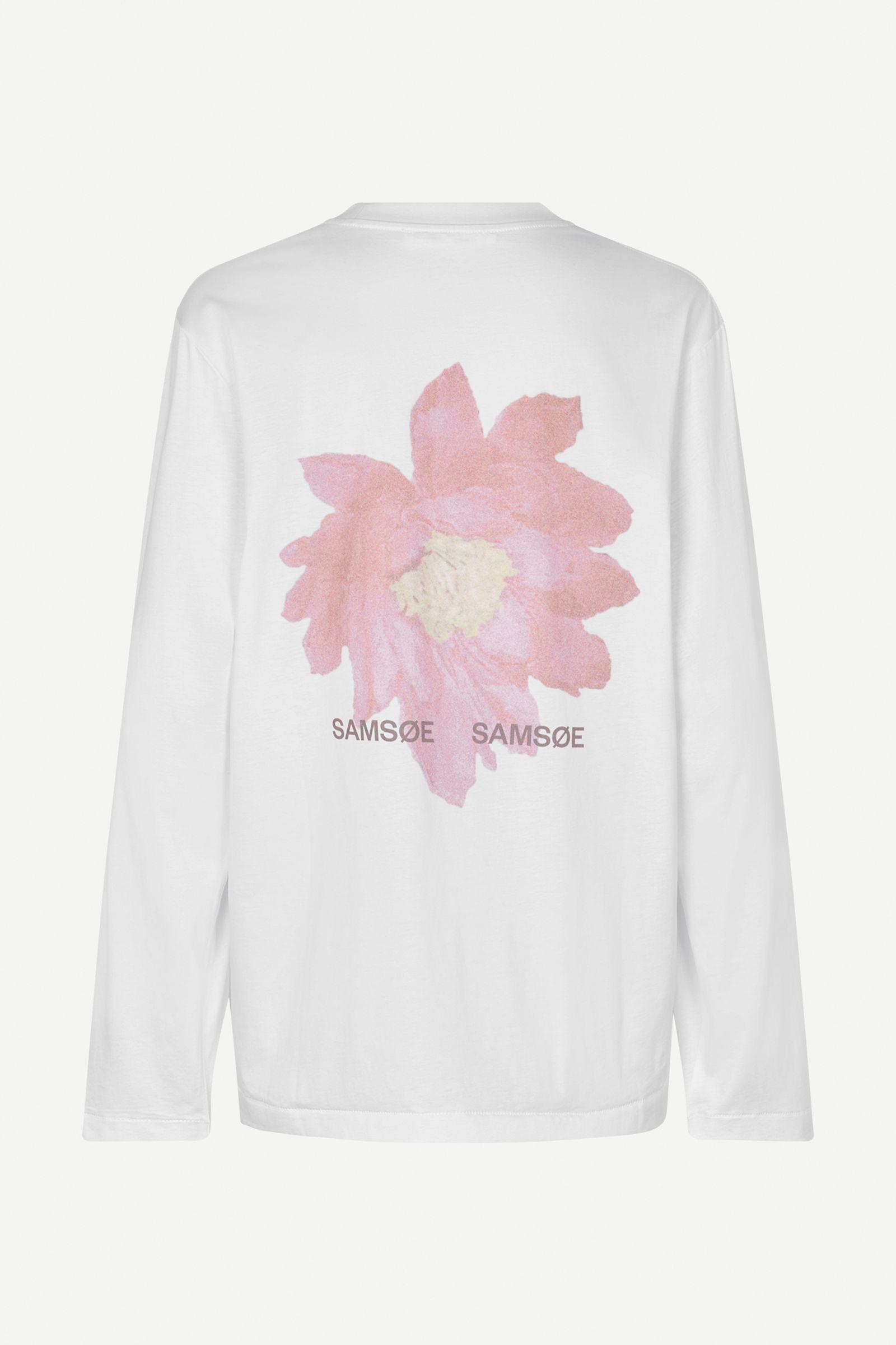 Sadove ls t-shirt 15276 White Blooming