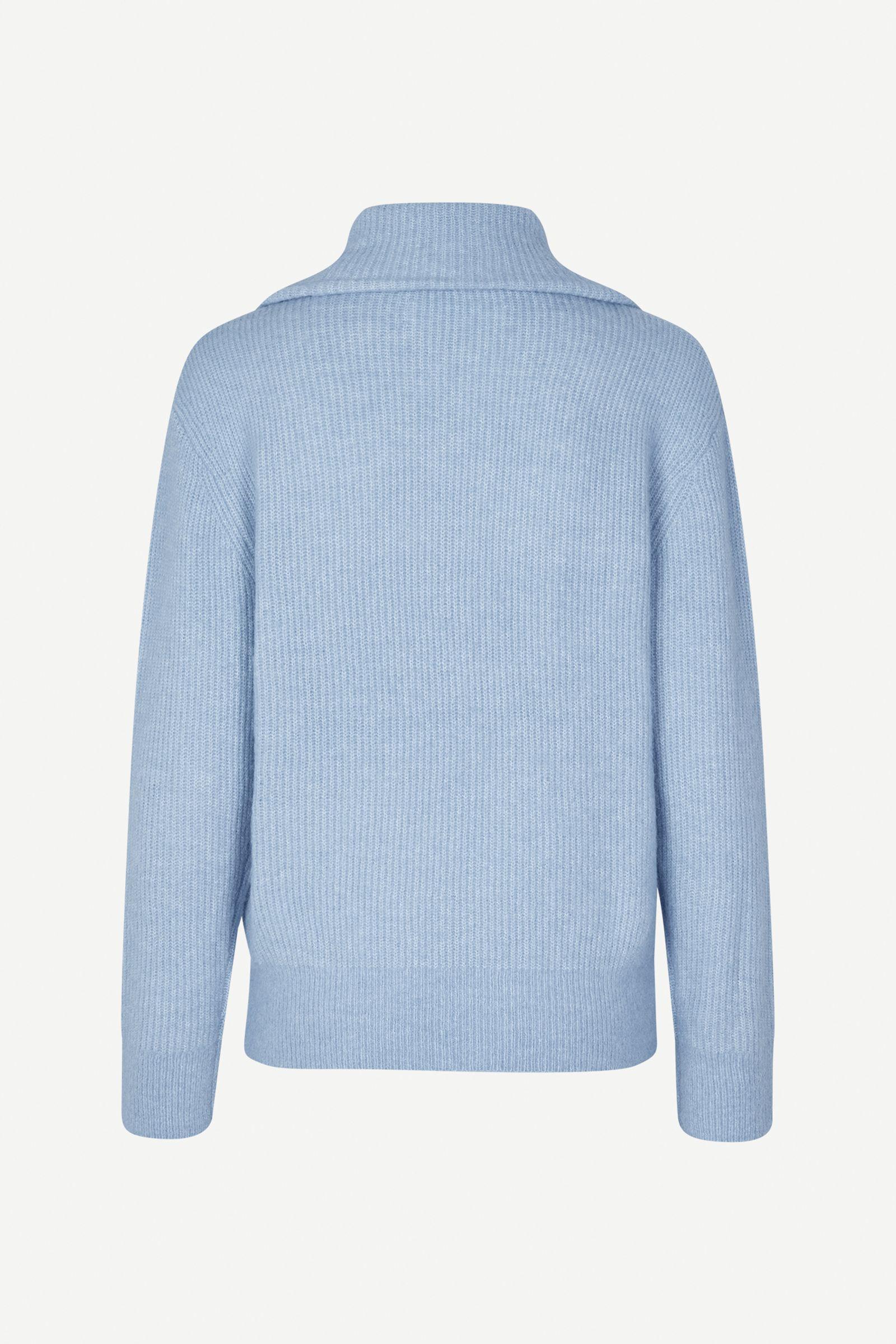 Saanour HZ Sweater 7355 Subdued Blue