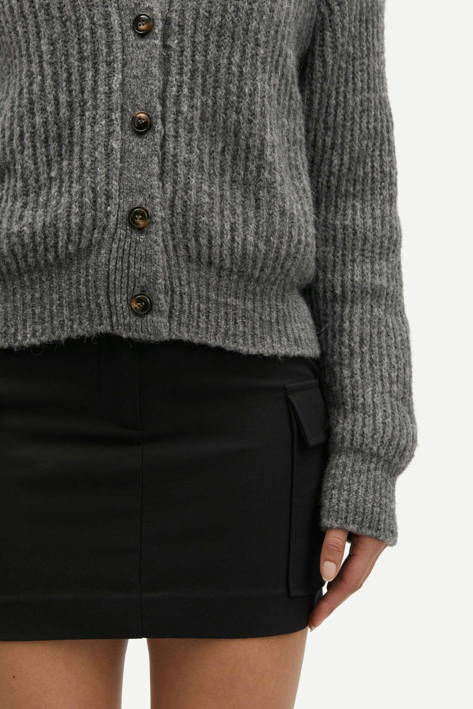 Salayla Cardigan 15009 Grey Mel.