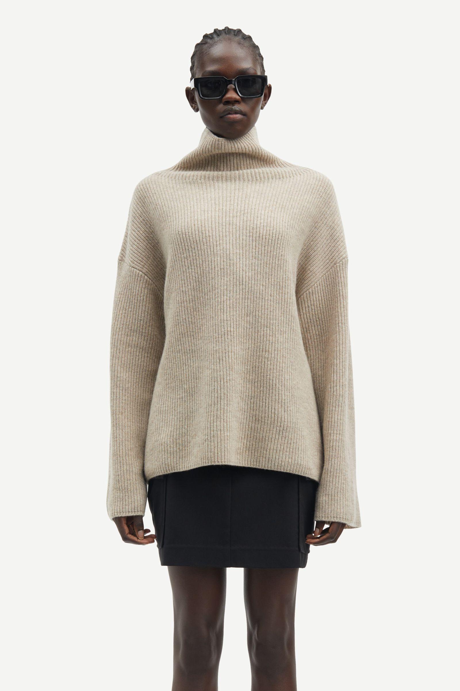 Sazlata Turtleneck 15353 KHAKI MEL.