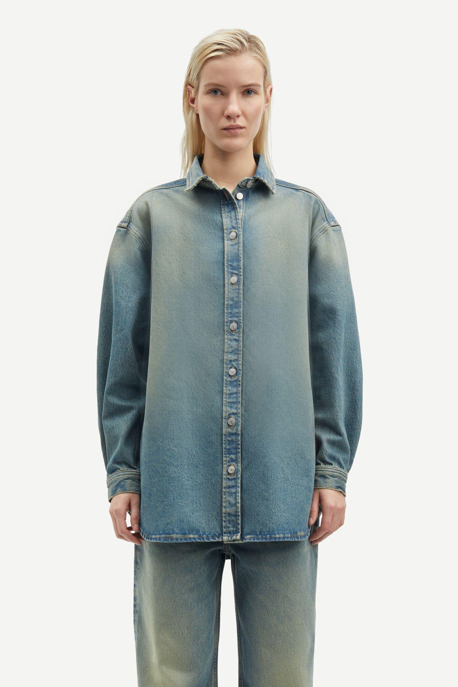 Salea overshirt 14144 Grime