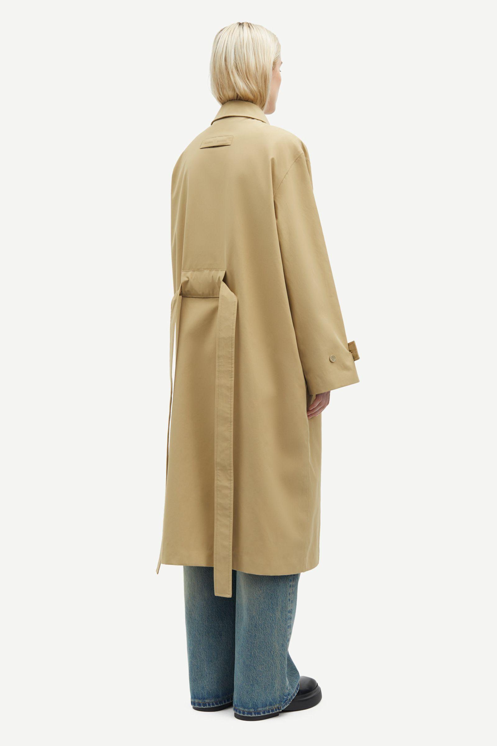 Sarooney trenchcoat 15384 Olive Gray