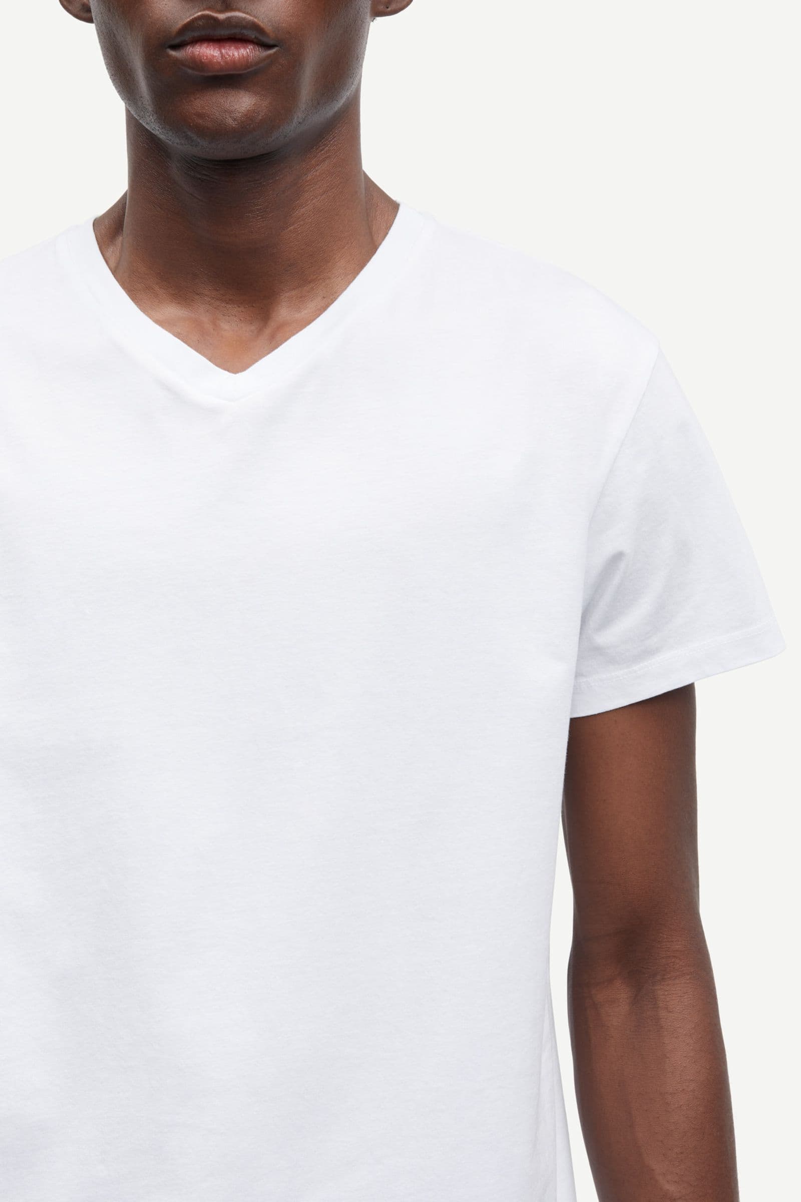 Kronos v-n t-shirt 273 White