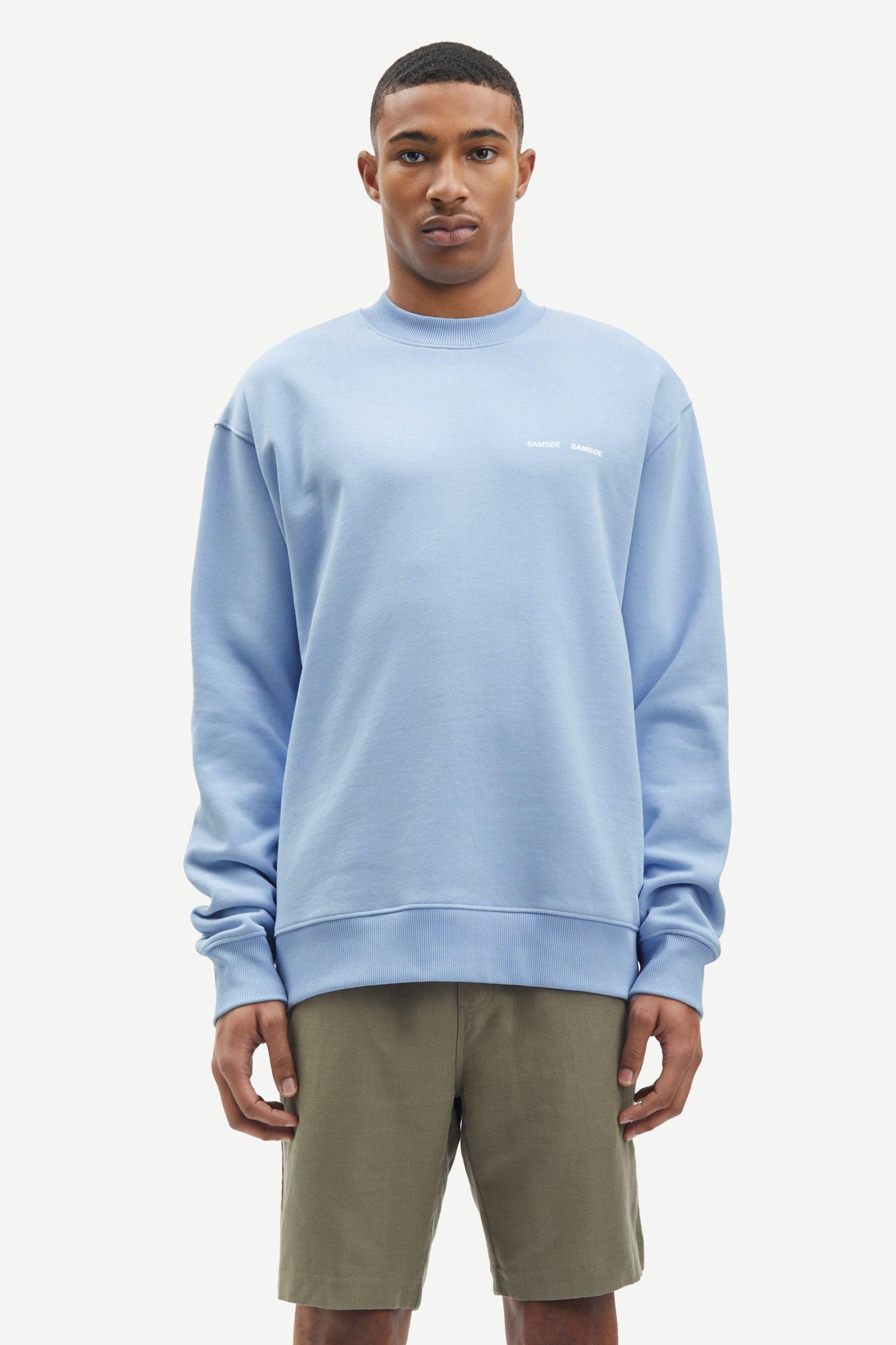 Norsbro crew neck 11720 Brunnera Blue