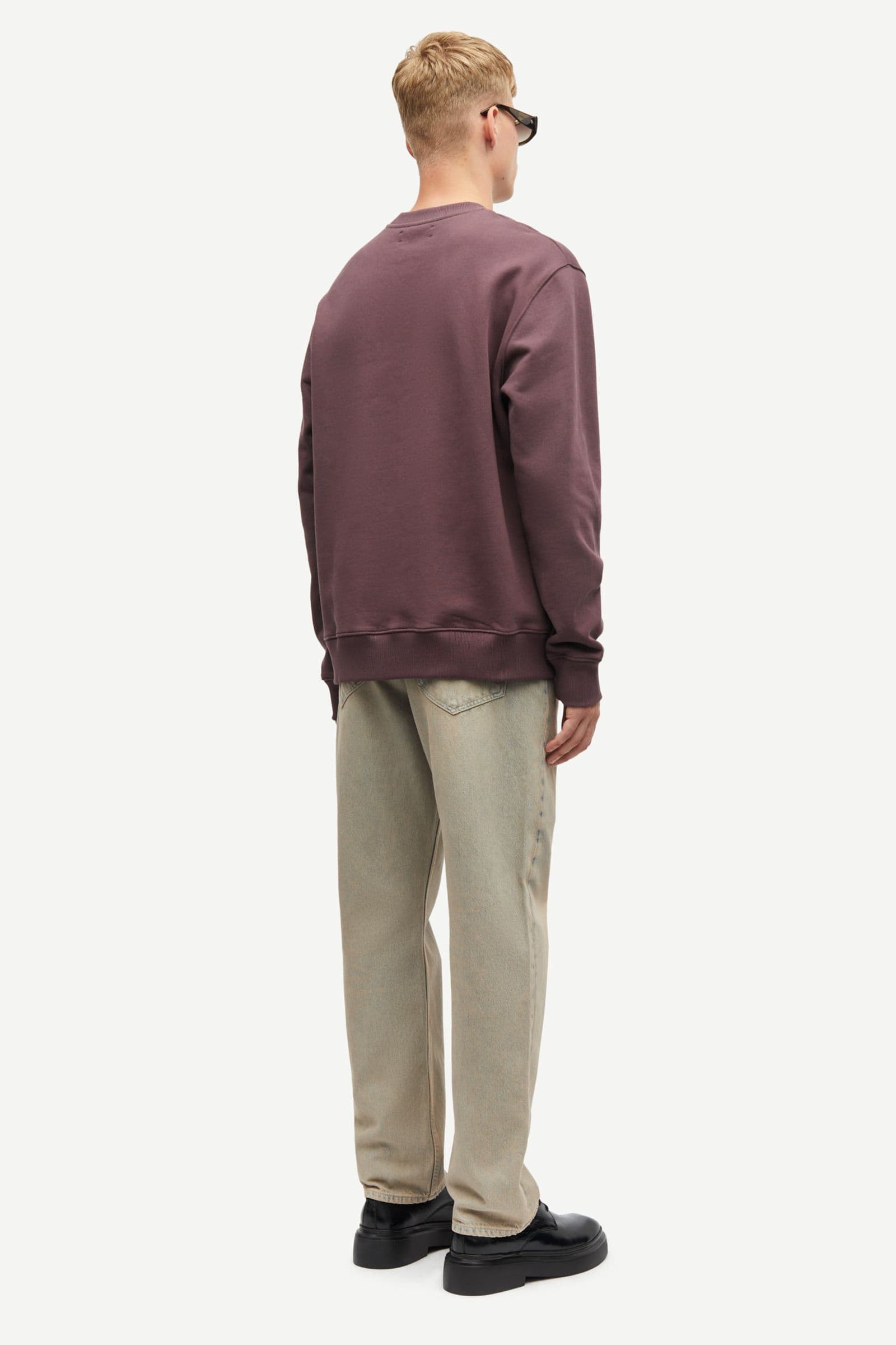 Norsbro crew neck 11720 Raisin