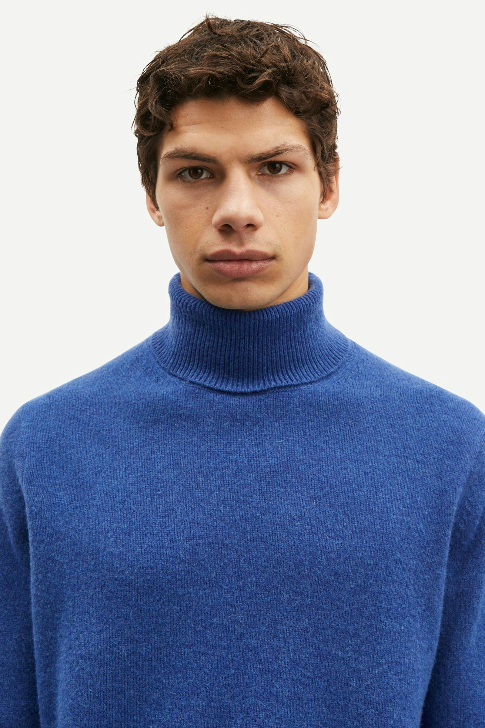 Isak Knit Turtleneck 15010 True Navy