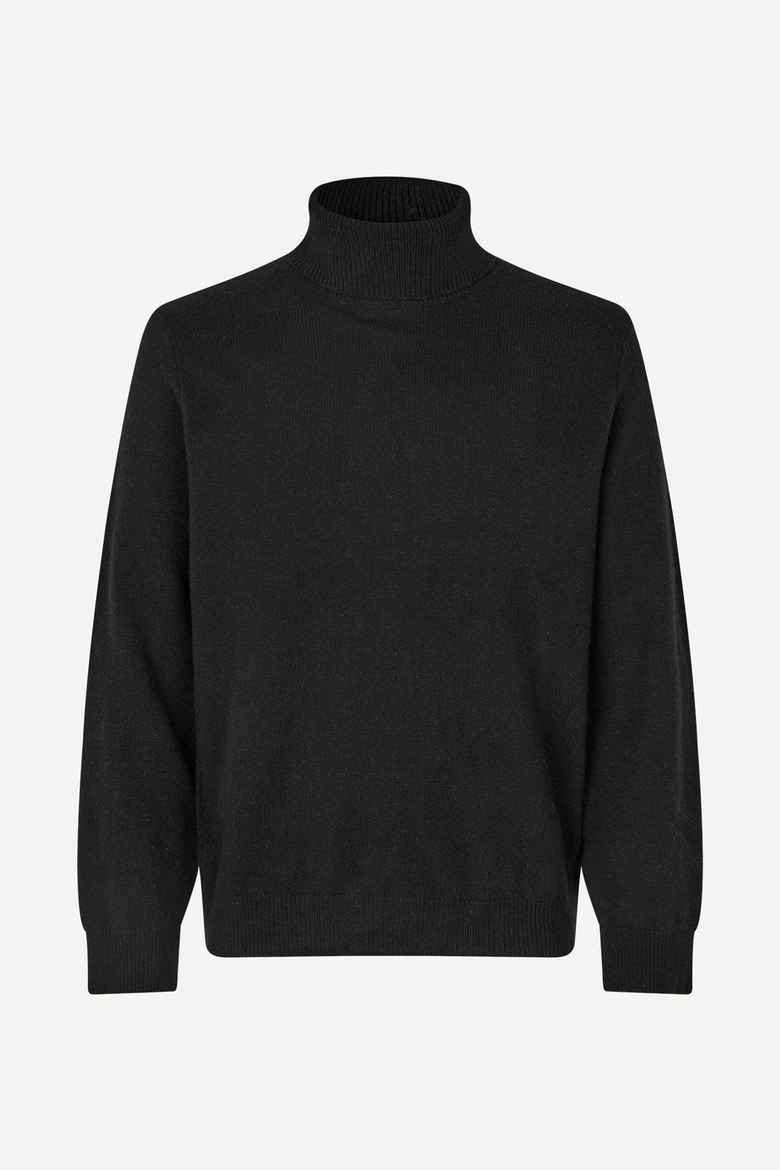 Isak Knit Turtleneck 15010 Black