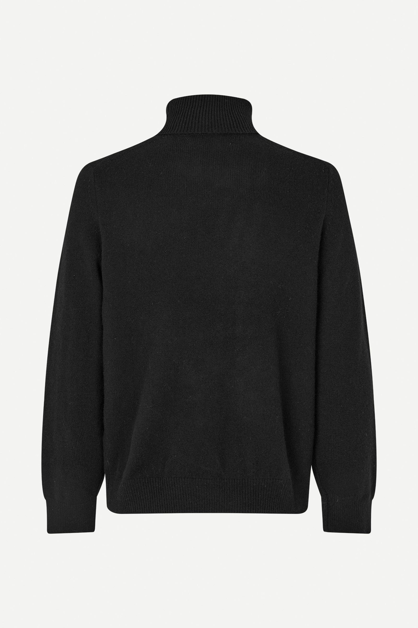 Isak Knit Turtleneck 15010 Black