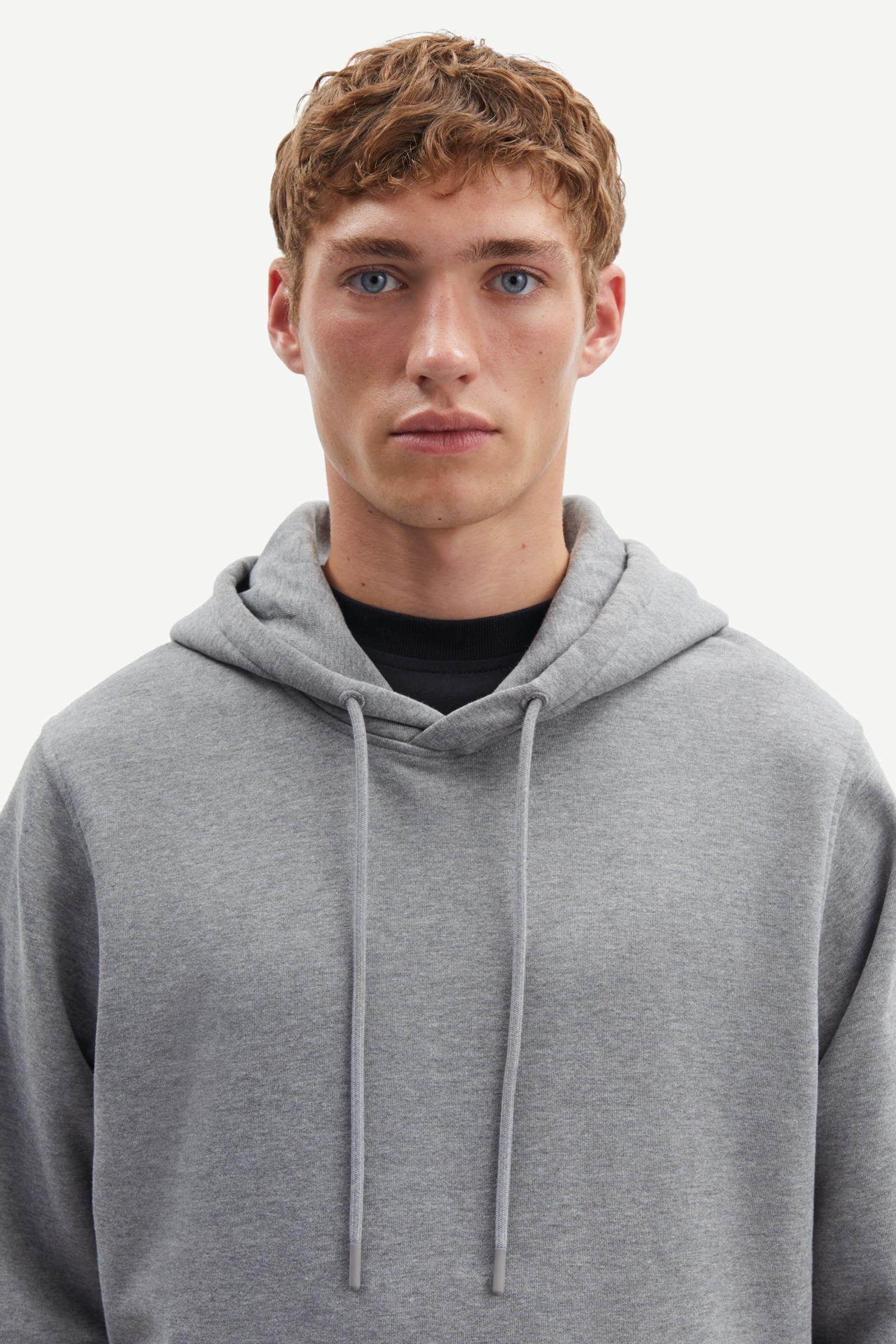 Saleonardo hoodie 15094 Grey Mel.