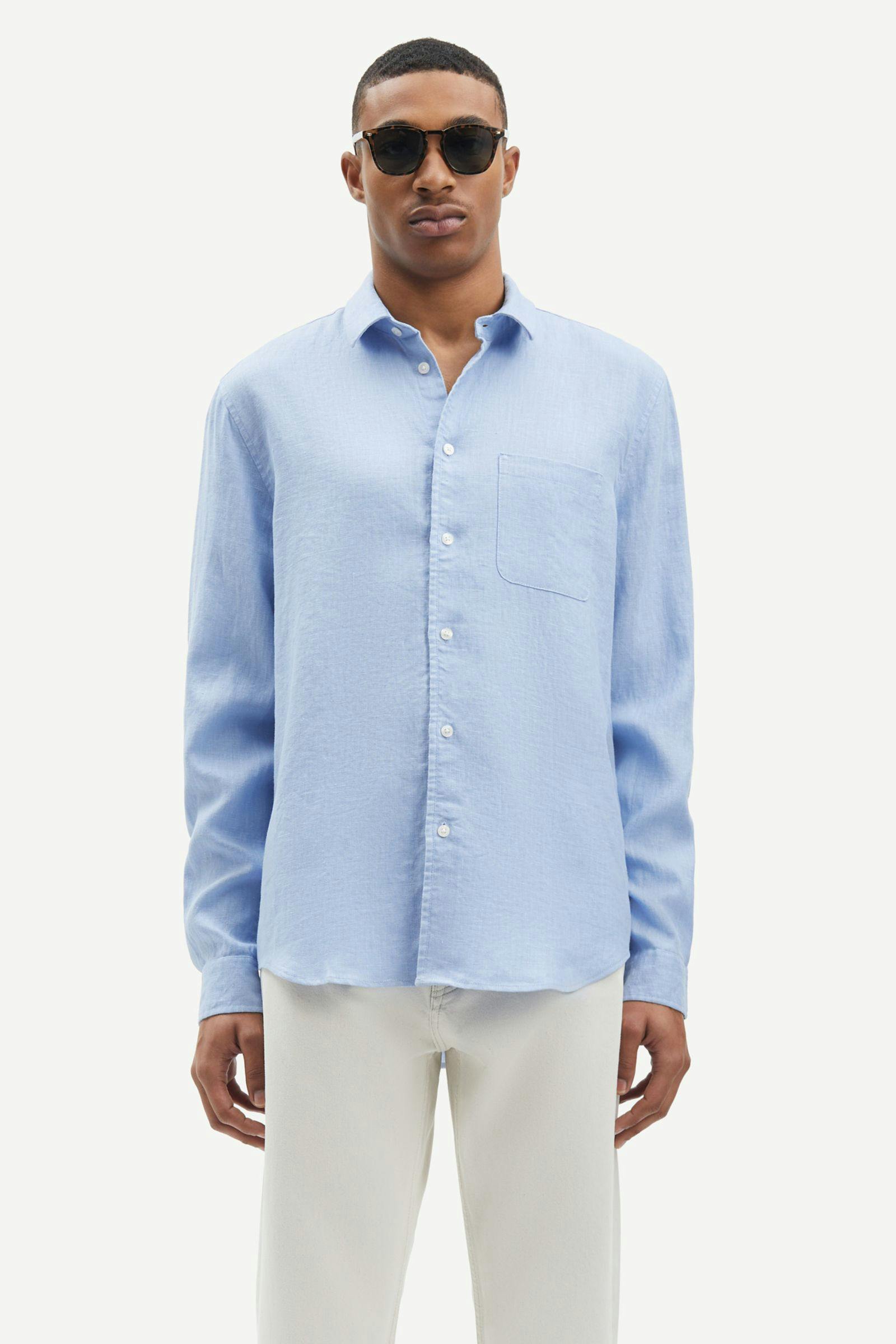 Liam NF shirt 14329 Brunnera Blue