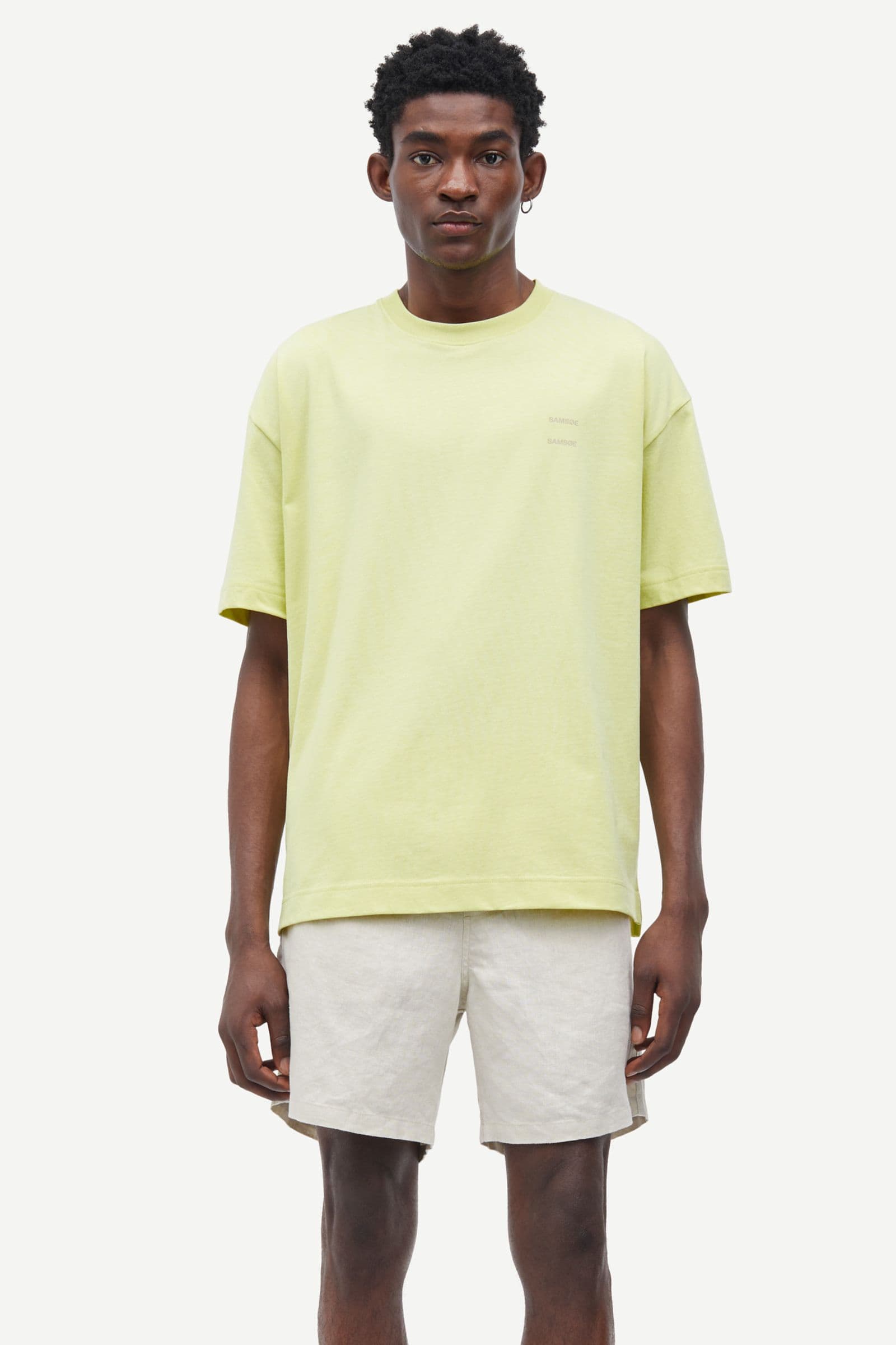 Joel t-shirt 11415 Pale Green