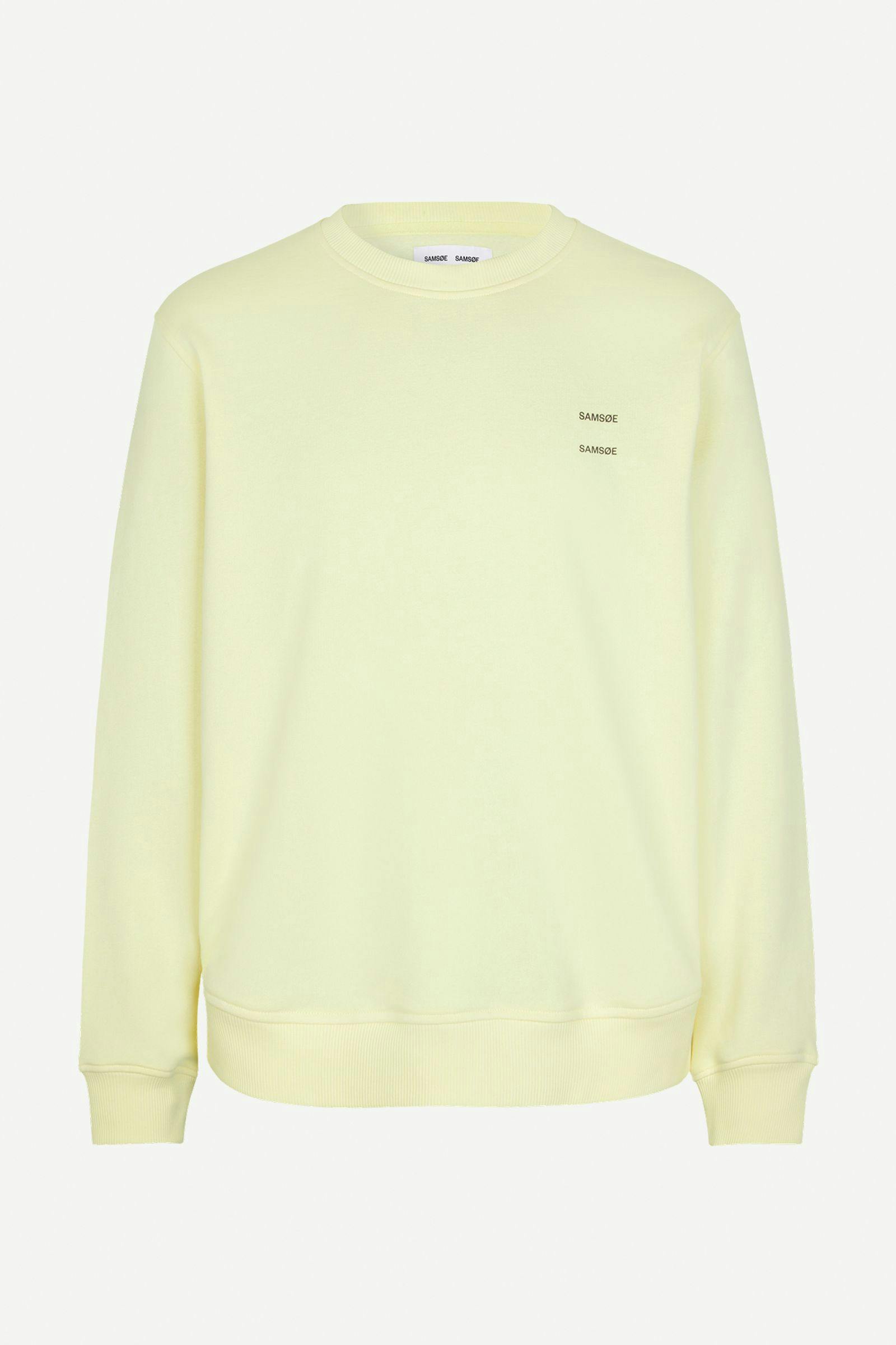 Joel crew neck 11414 Wax Yellow