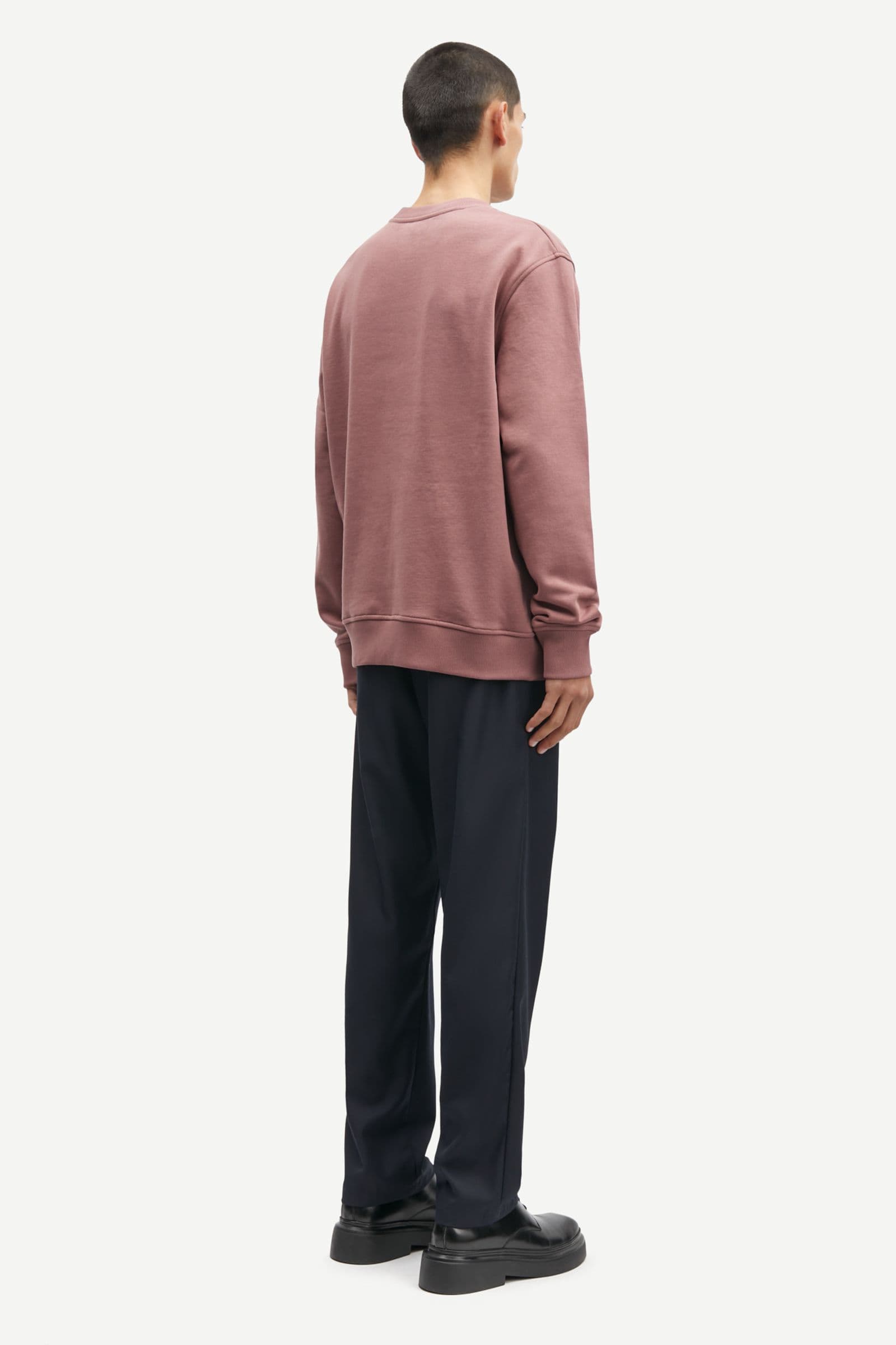 Joel crew neck 11414 Rose Taupe