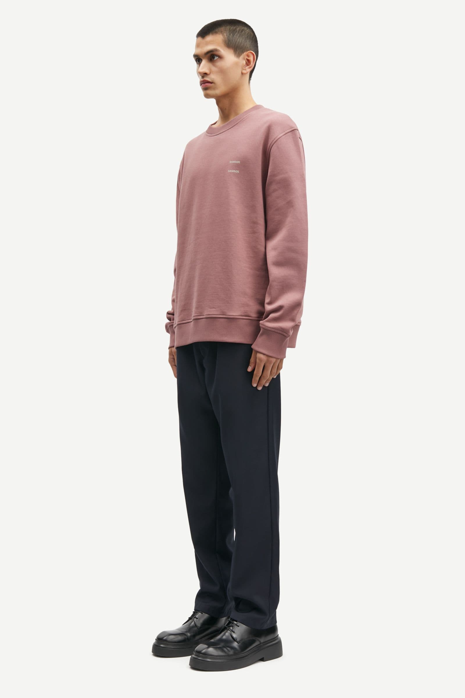 Joel crew neck 11414 Rose Taupe