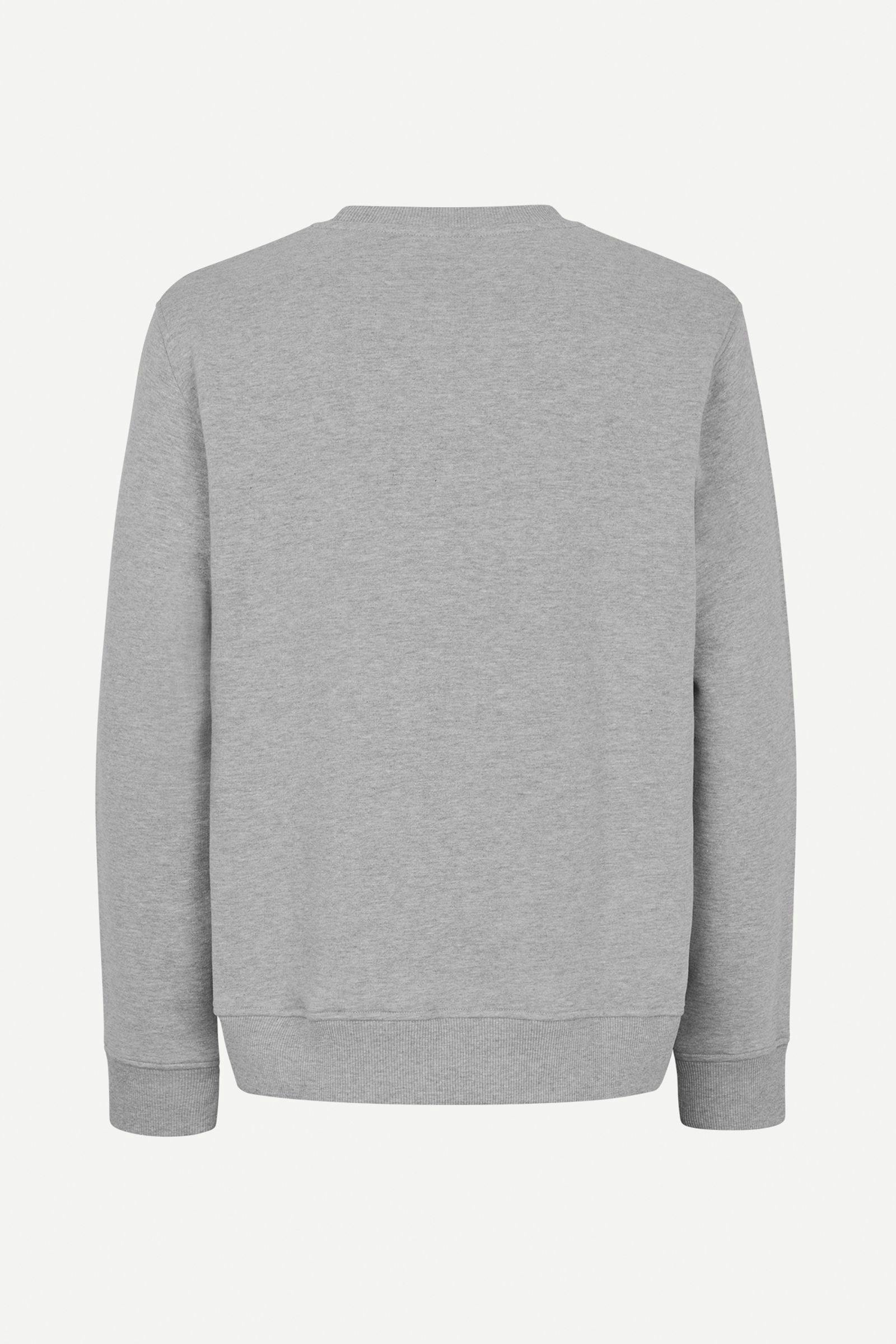 Joel crew neck 11414 Grey Mel.