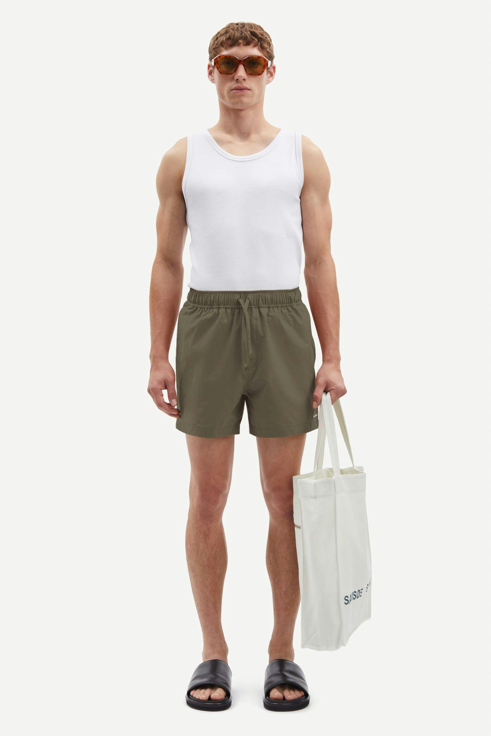 Moses swim shorts 14702 Dusty Olive