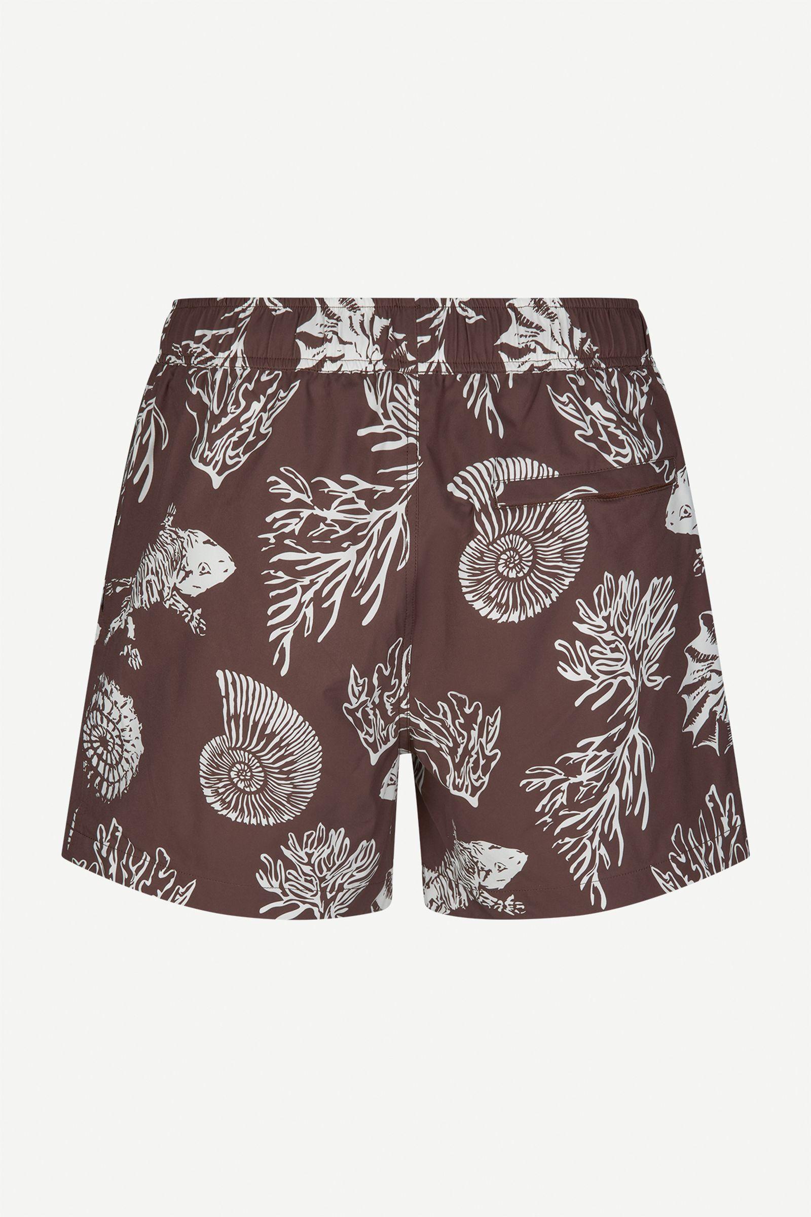 Moses swim shorts aop 14702 Brown Stone Fossil