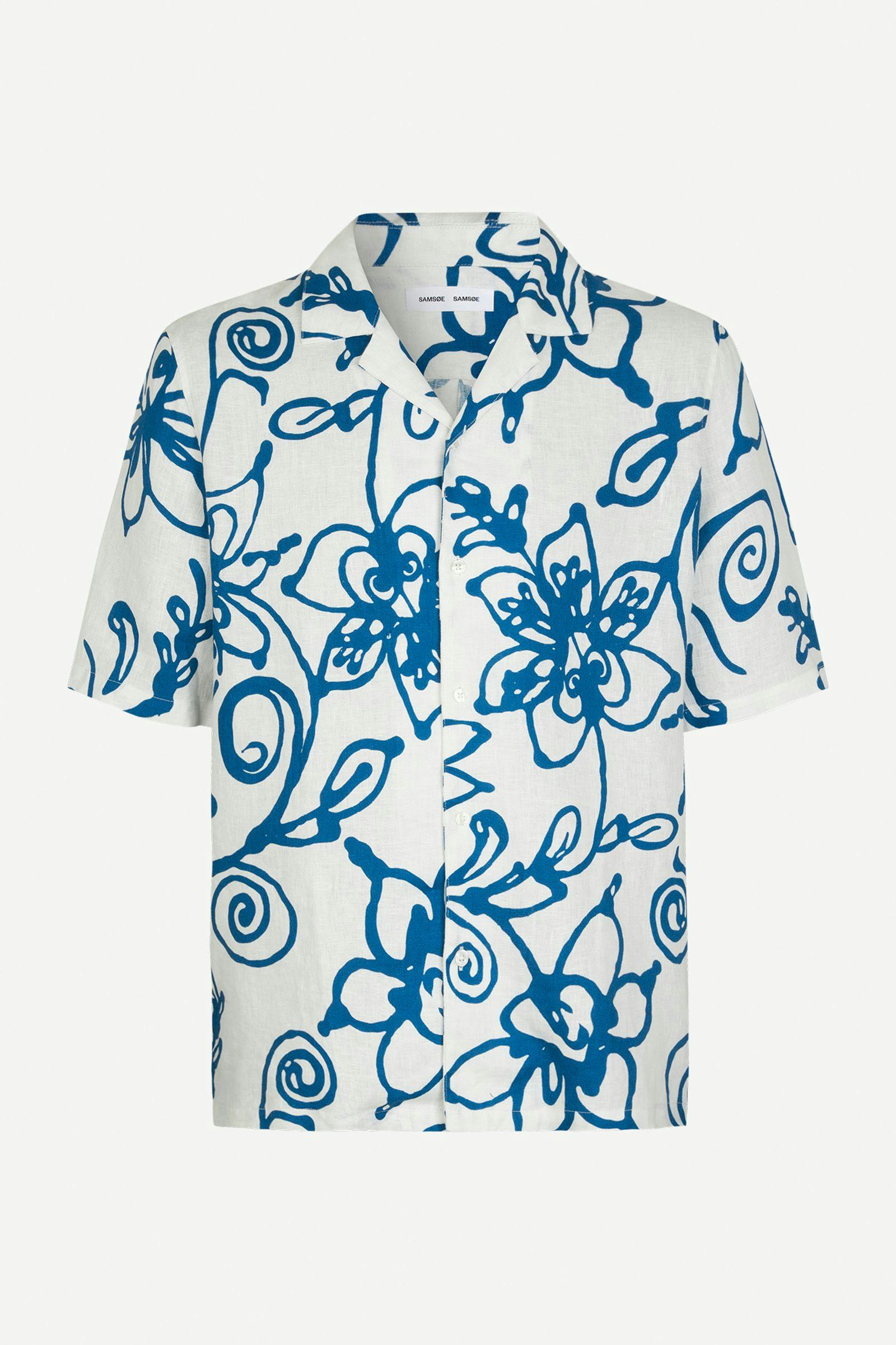 Oscar AX shirt 14329 Blue Blossom