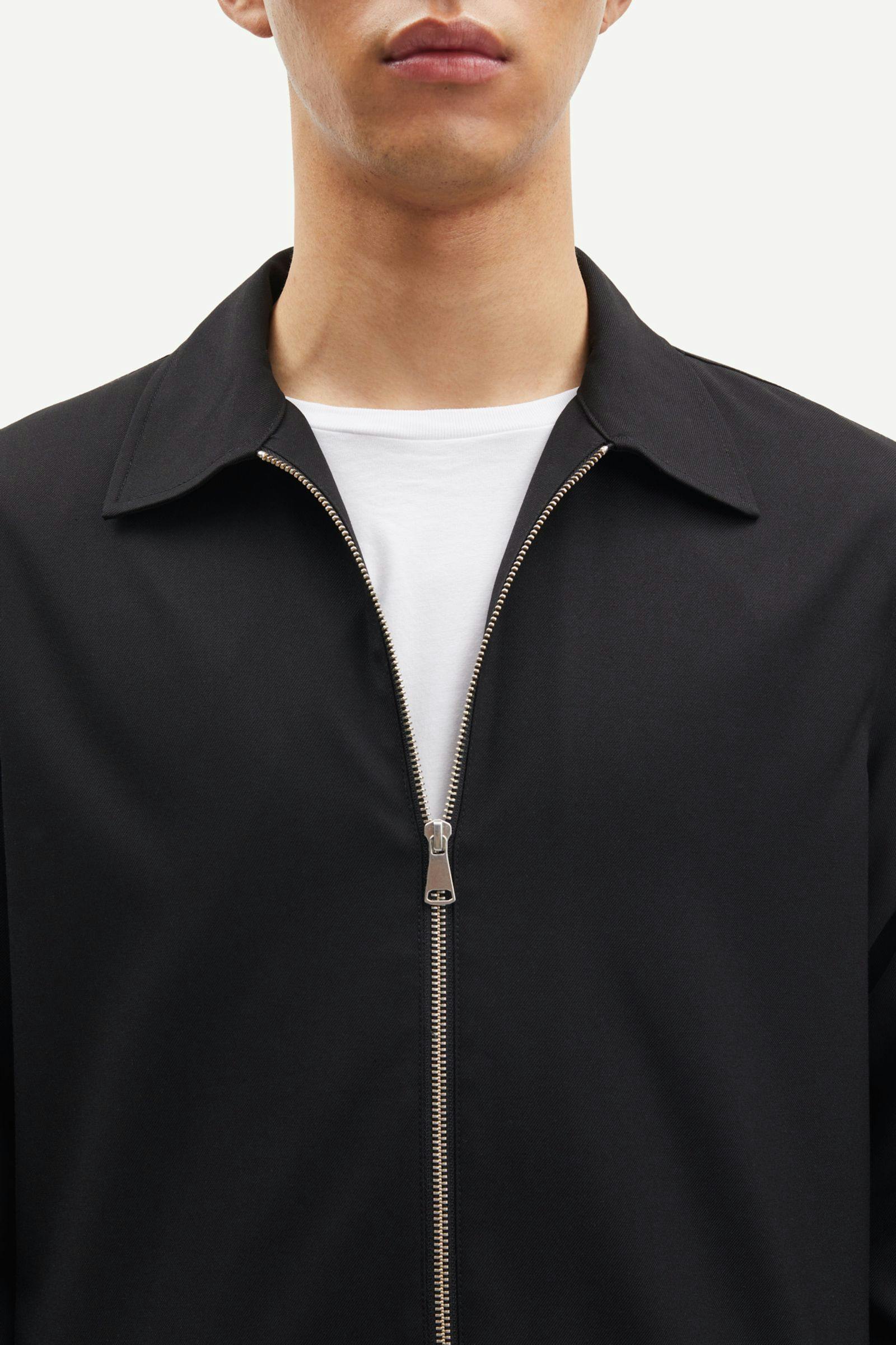 Kato X zip shirt 14930 Black