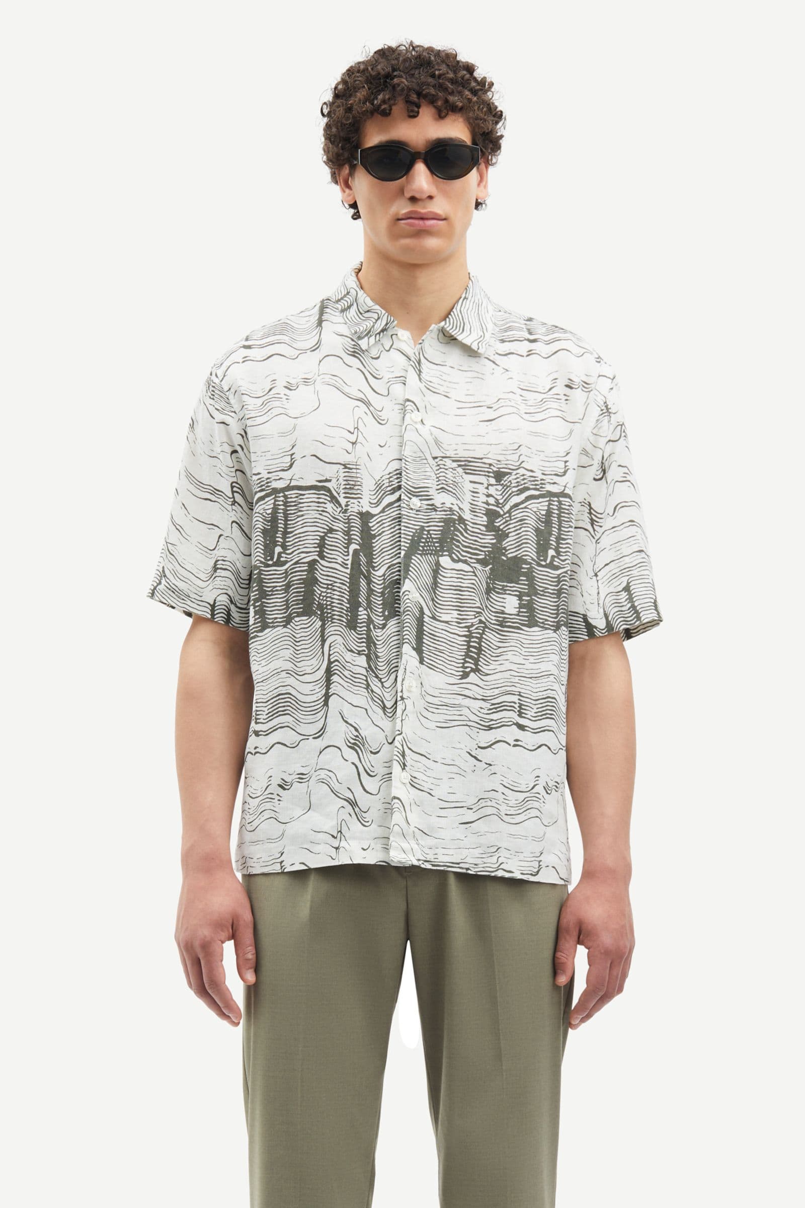 Saayo X shirt 14329 Dusty Olive Desert